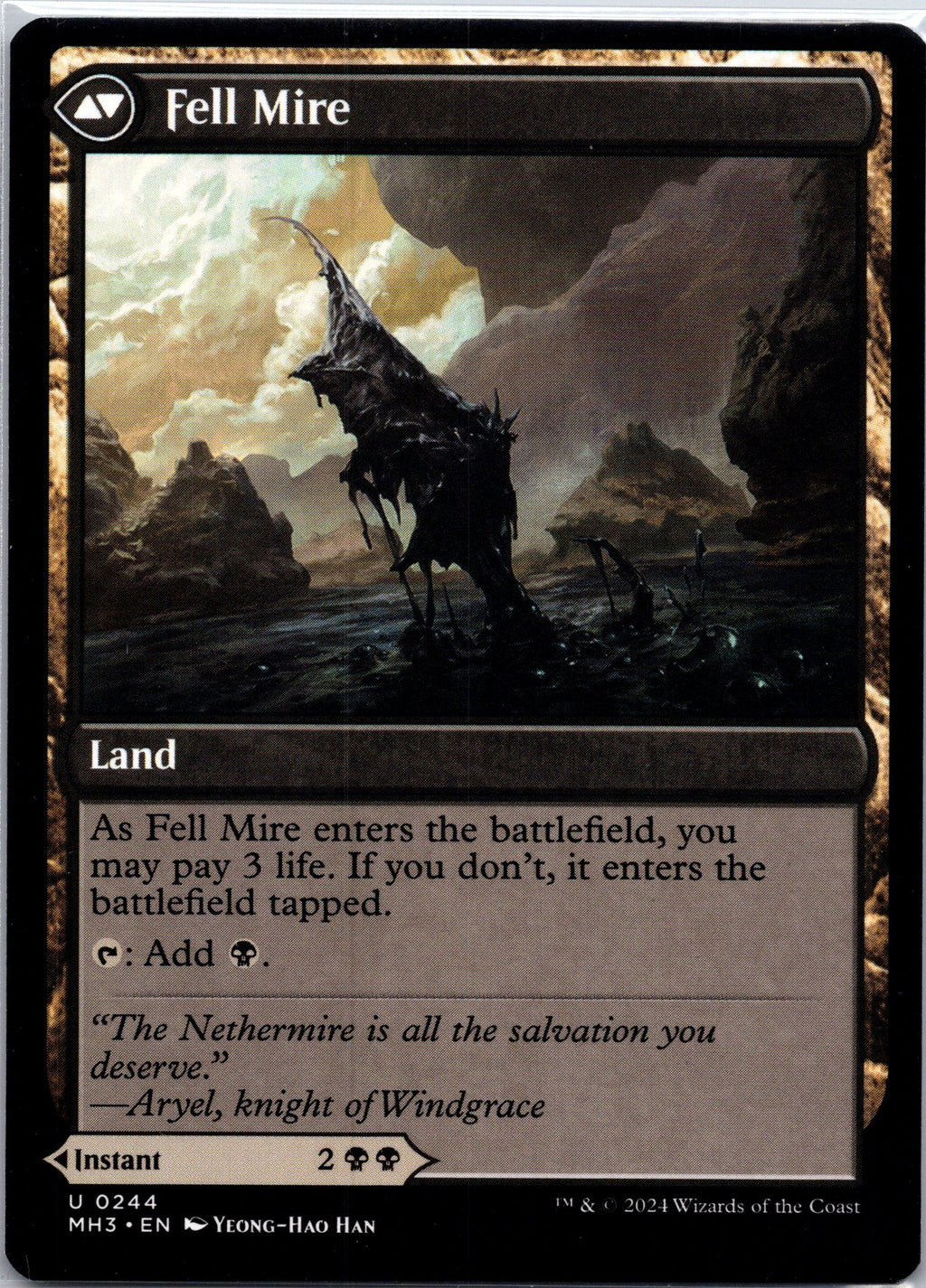 Fell the Profane (Back)
