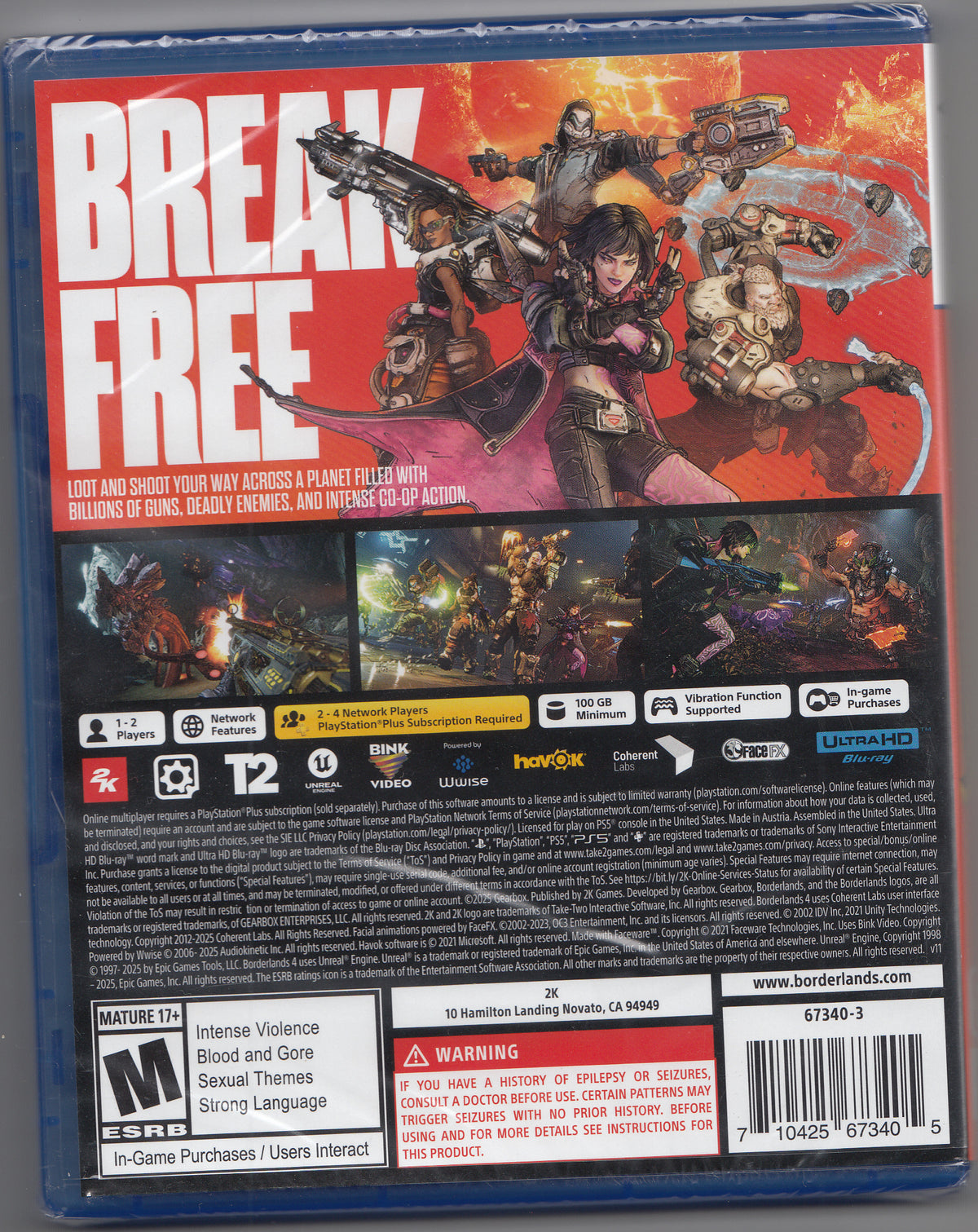 Borderlands 4 (Back)