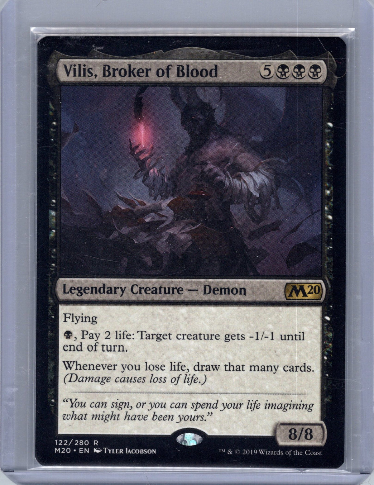 Vilis, Broker of Blood