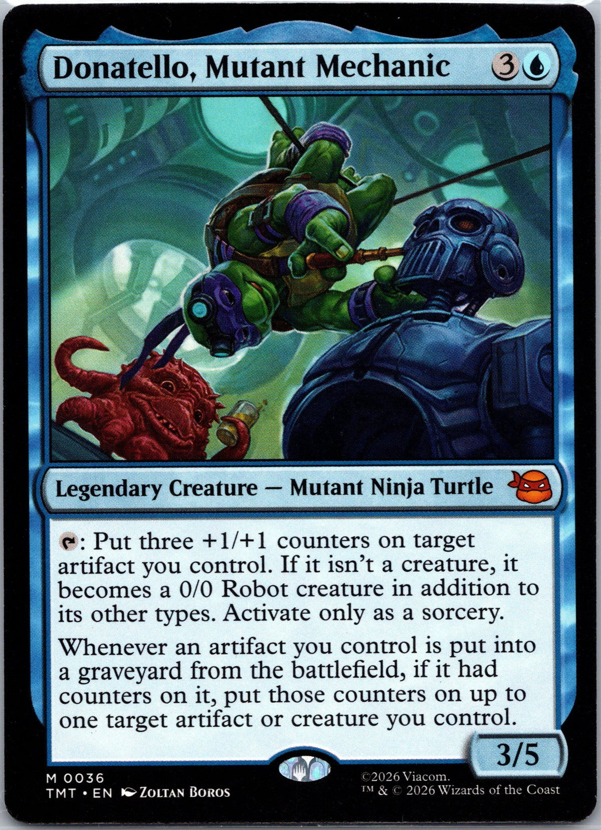 Donatello, Mutant Mechanic