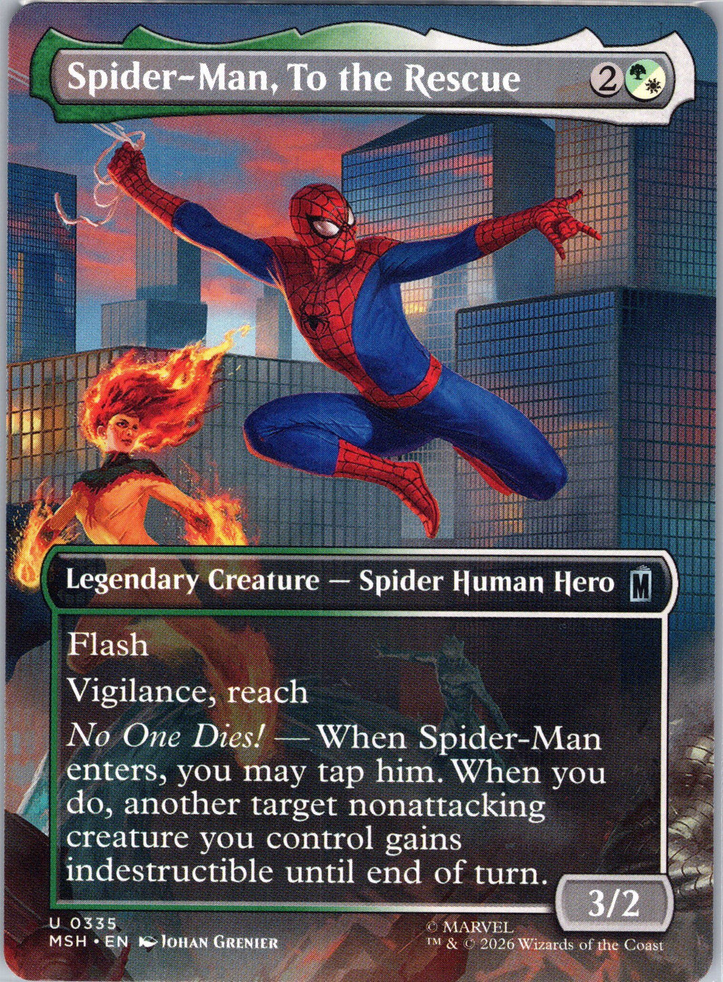 Spider-Man, To the Rescue (Borderless)