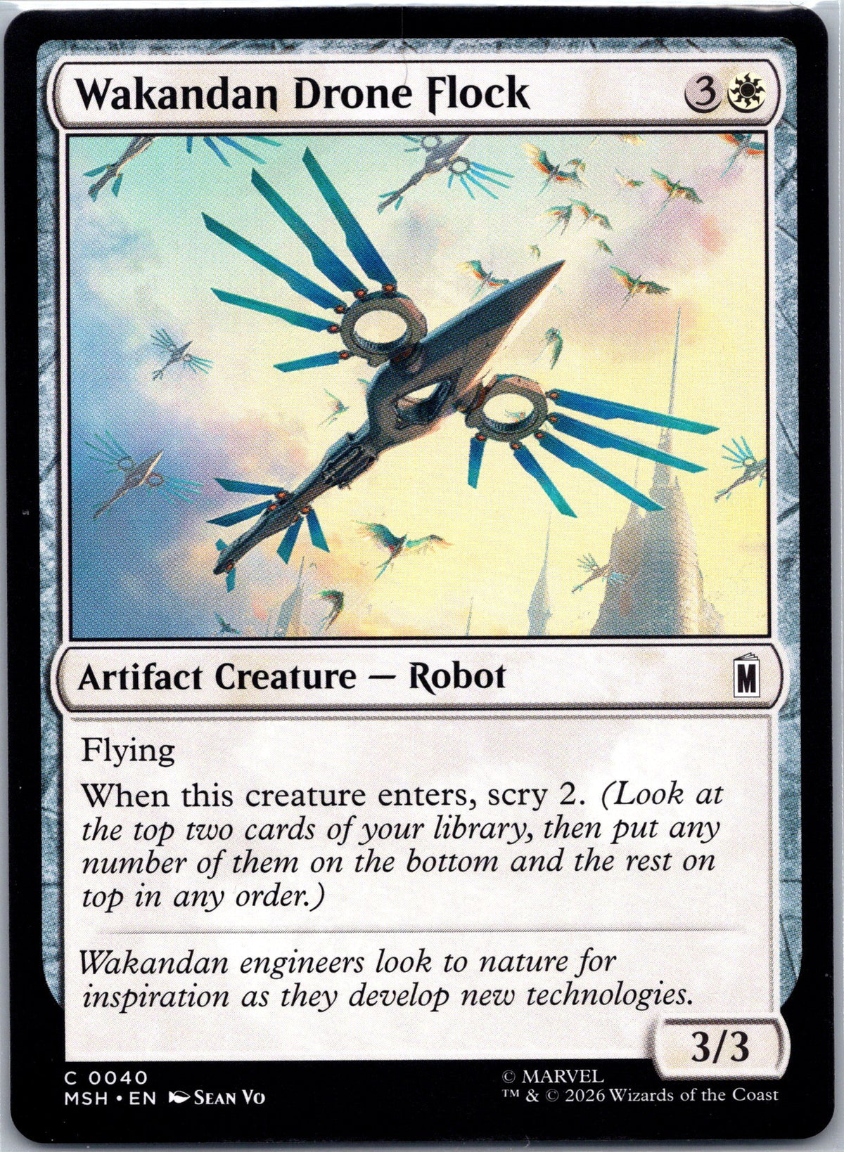 Wakandan Drone Flock
