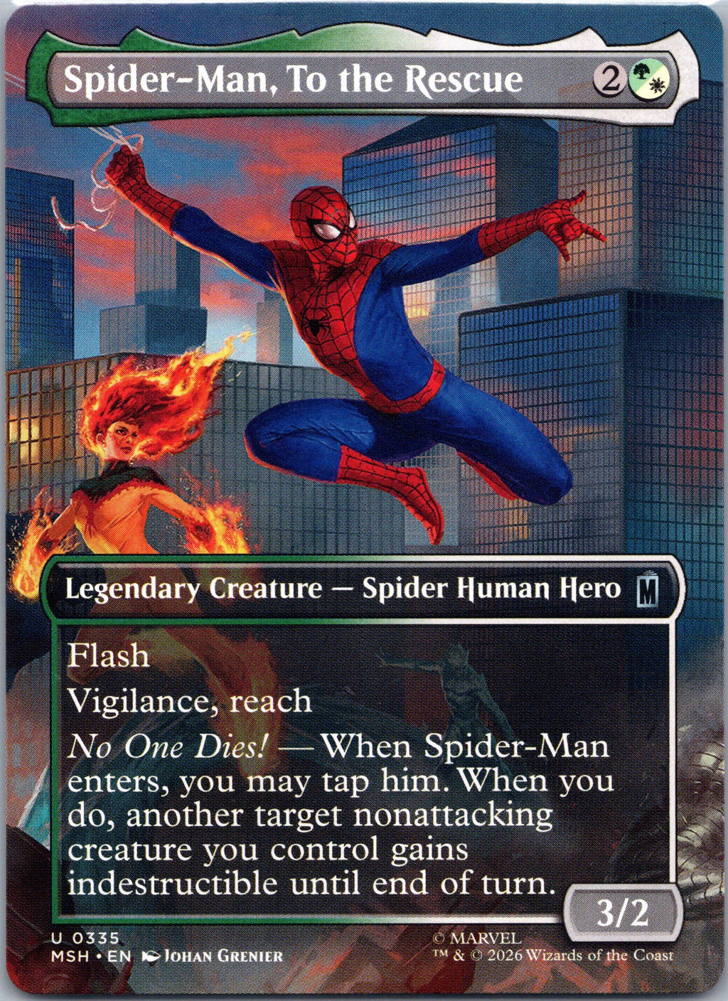 Spider-Man, To the Rescue (Borderless)