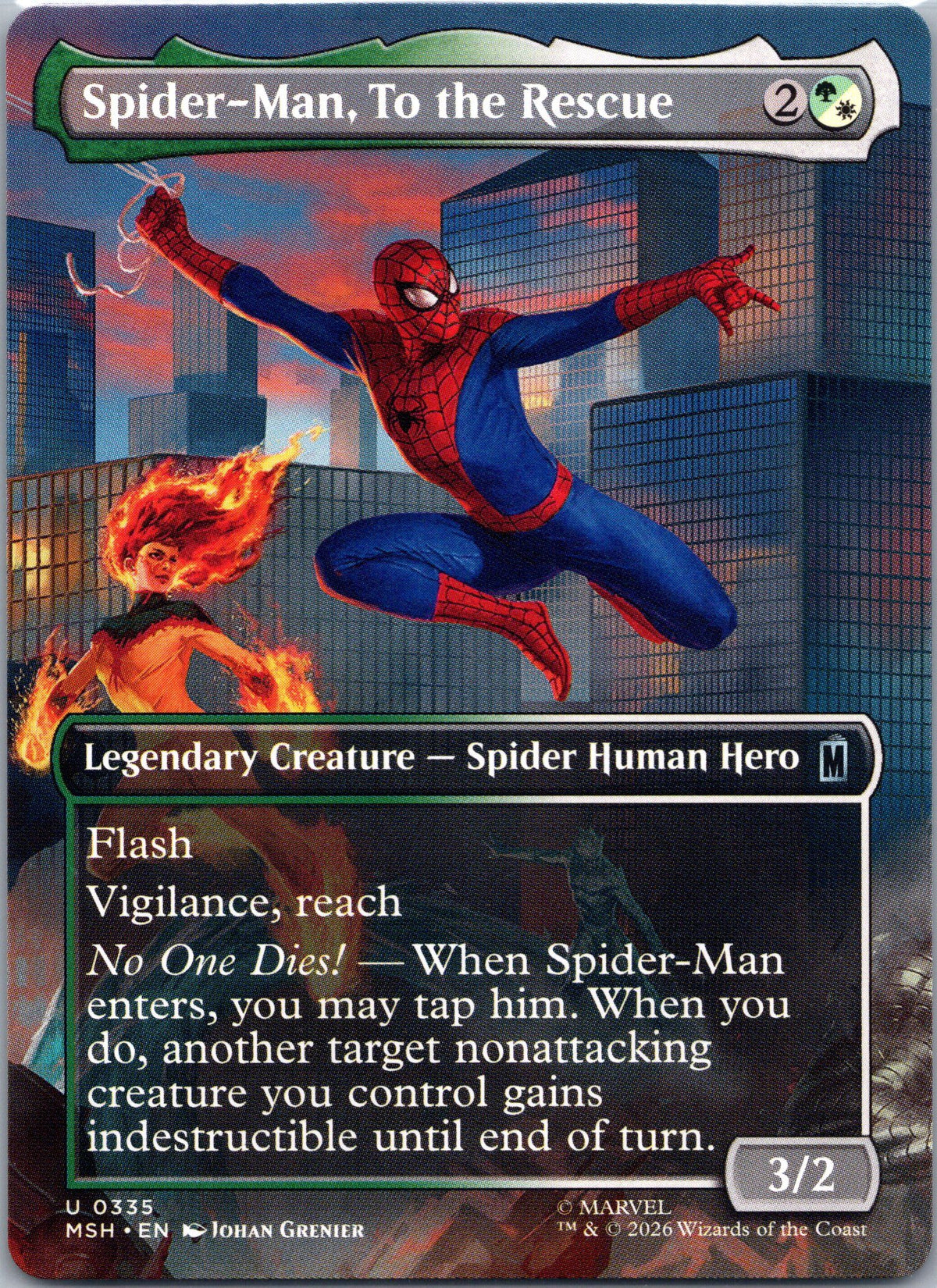 Spider-Man, To the Rescue (Borderless)