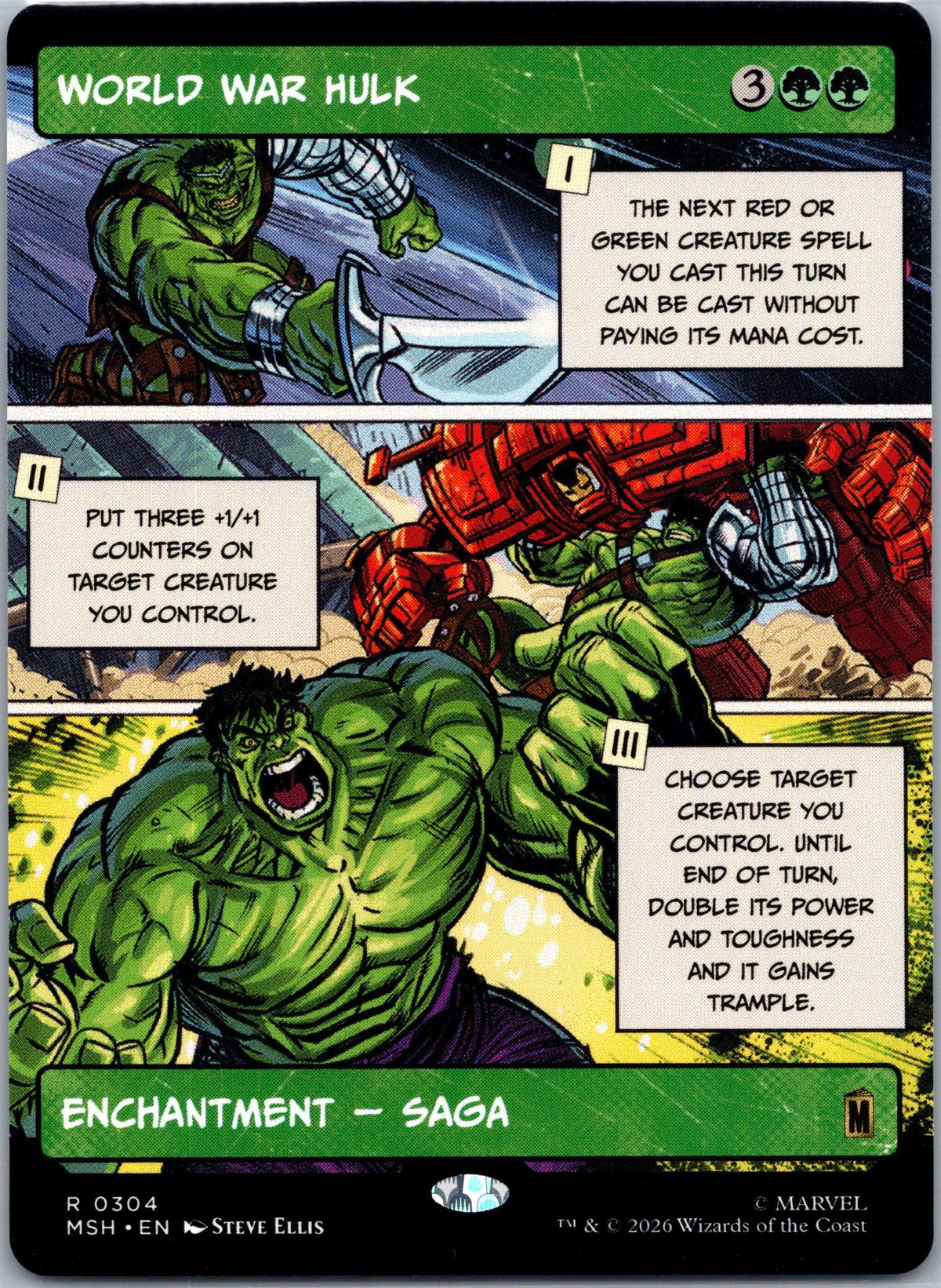 World War Hulk (Borderless)