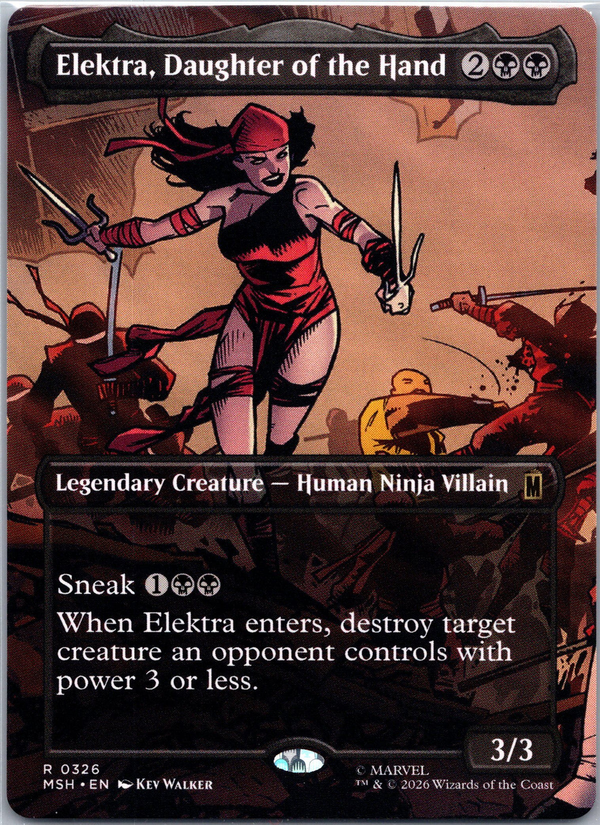 Elektra, Daughter of the Hand (Borderless) (0326)