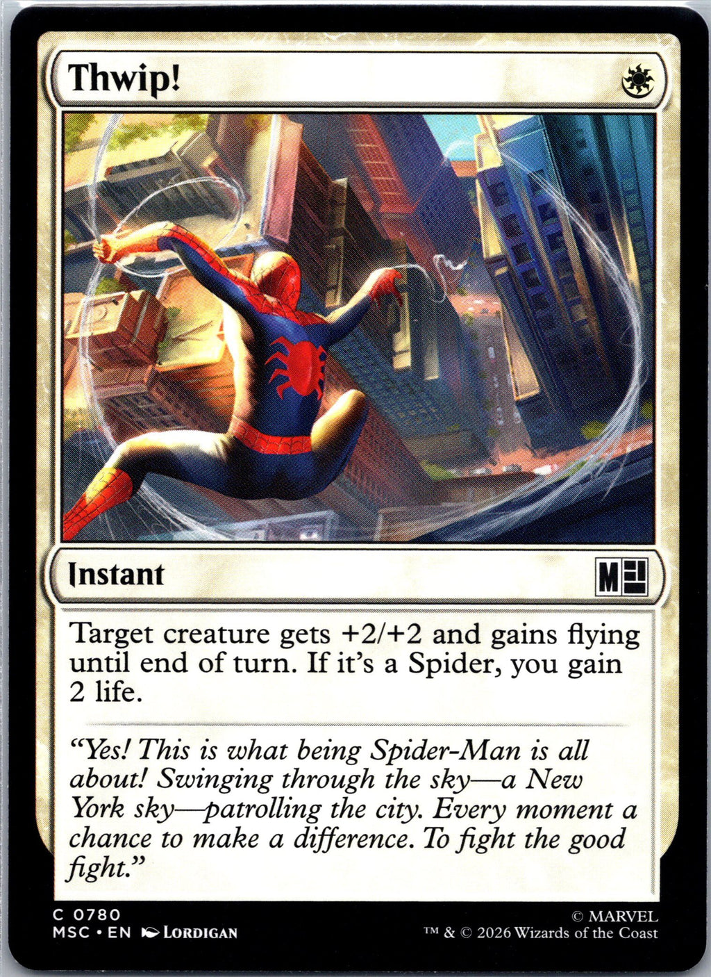 Thwip!