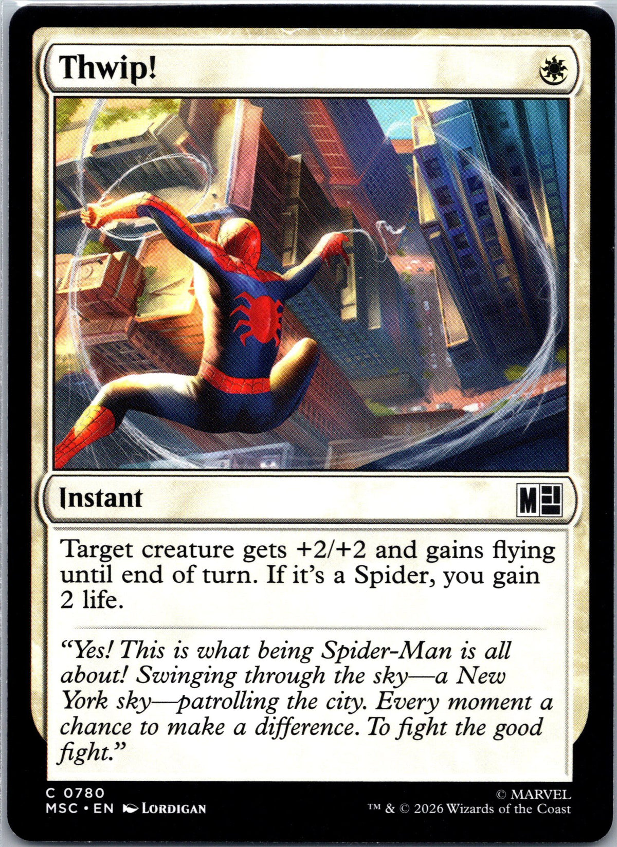 Thwip!