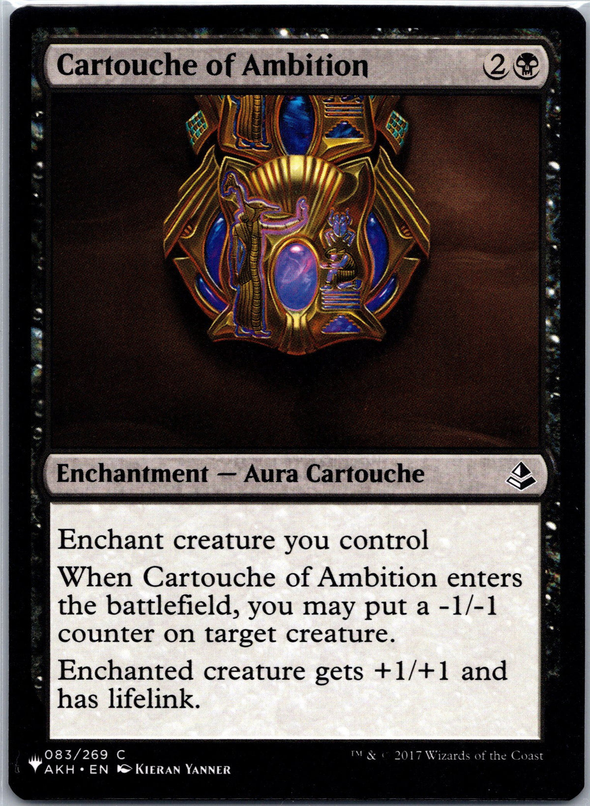 Cartouche of Ambition