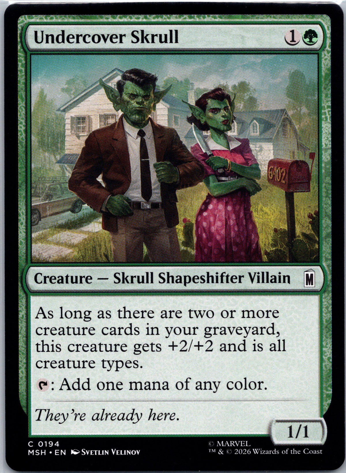 Undercover Skrull