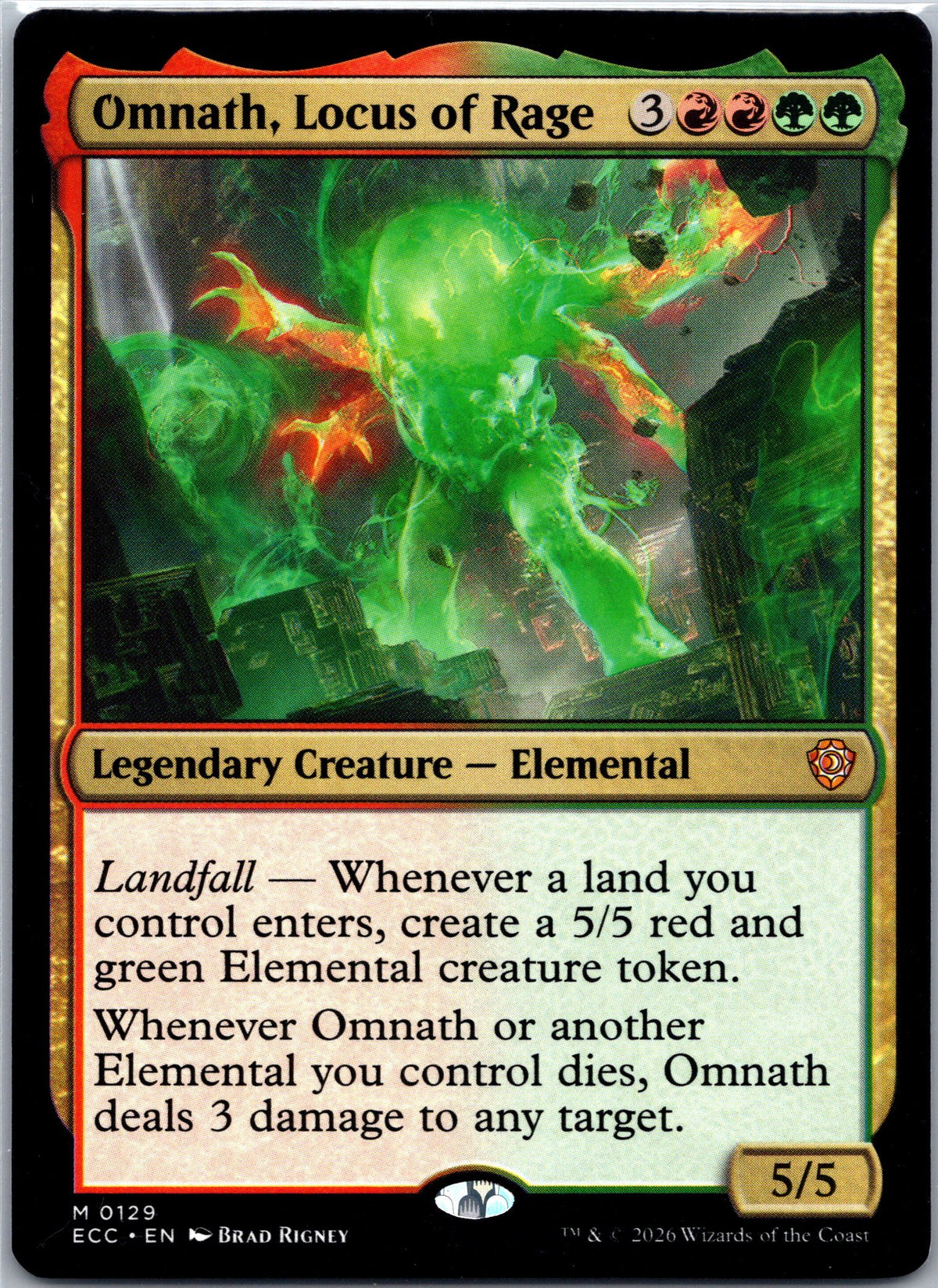 Omnath, Locus of Rage