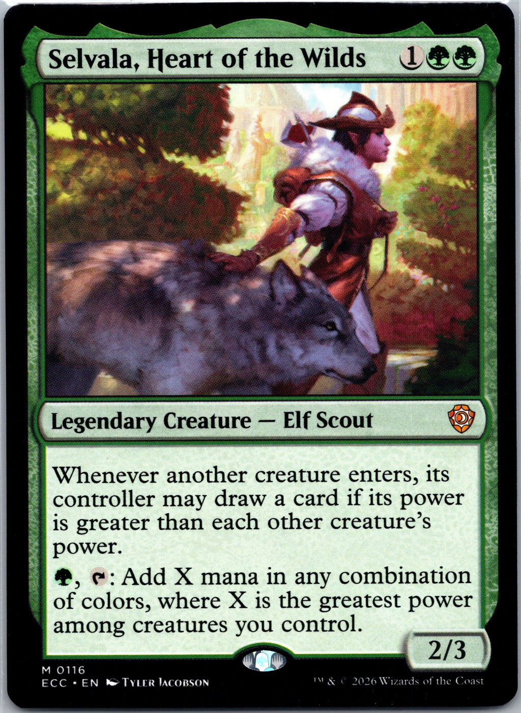 Selvala, Heart of the Wilds