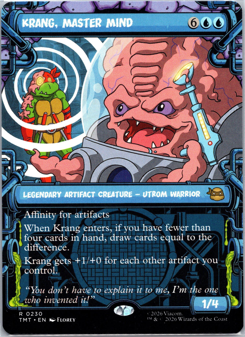 Krang, Master Mind (Showcase)