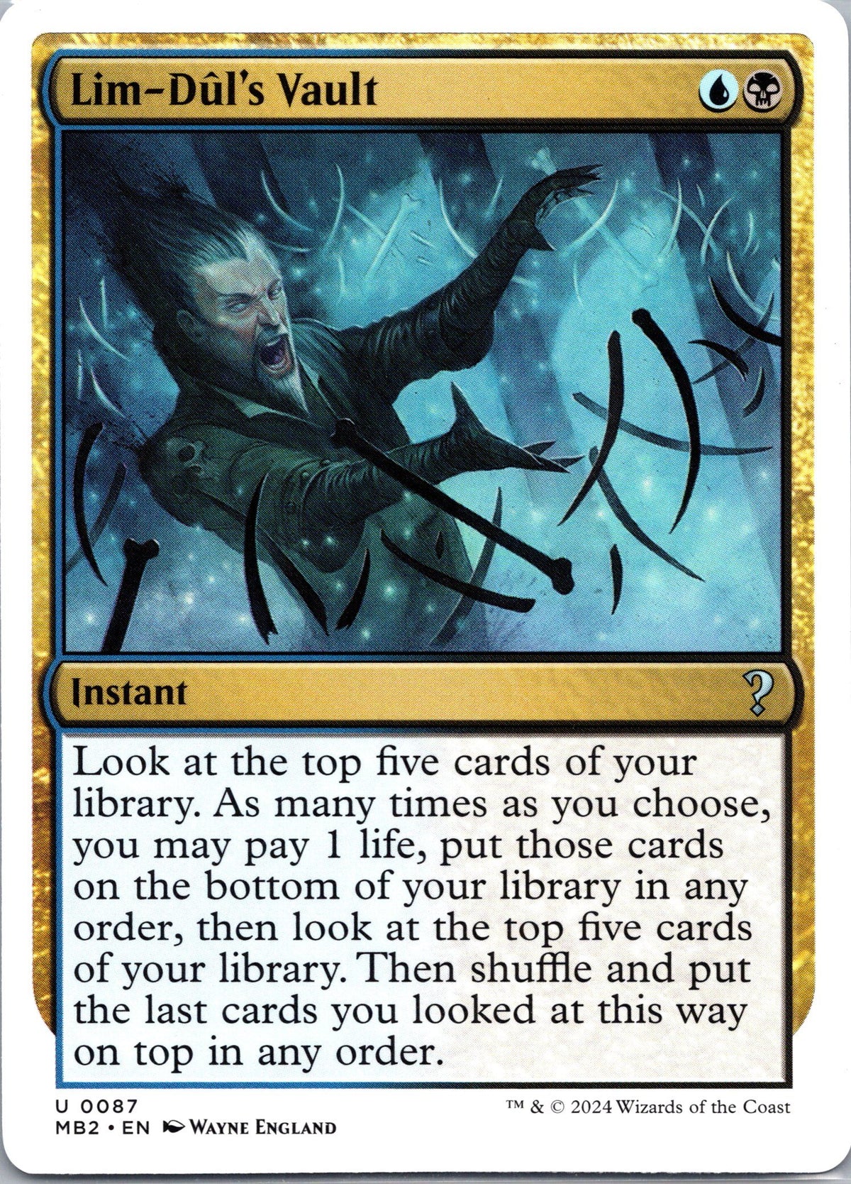 Lim-Dul's Vault (White Border)
