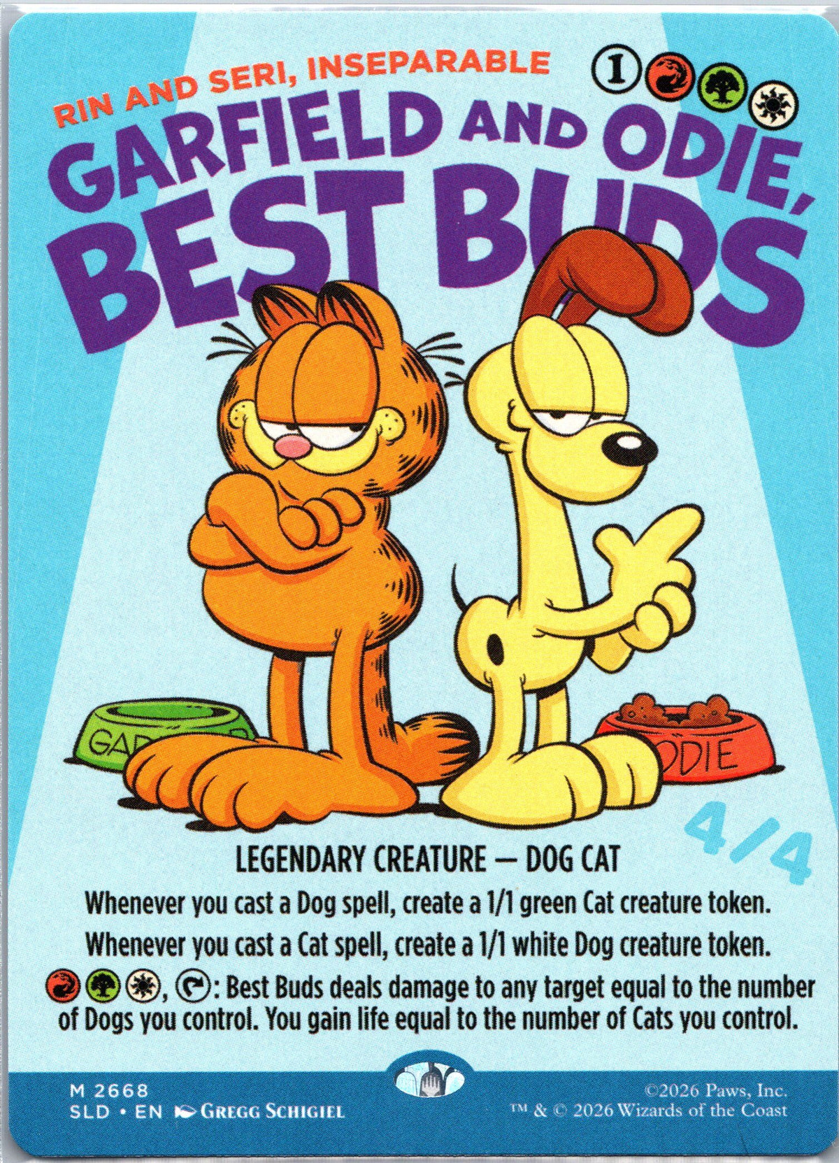 Garfield and Odie, Best Buds - Rin and Seri, Inseparable