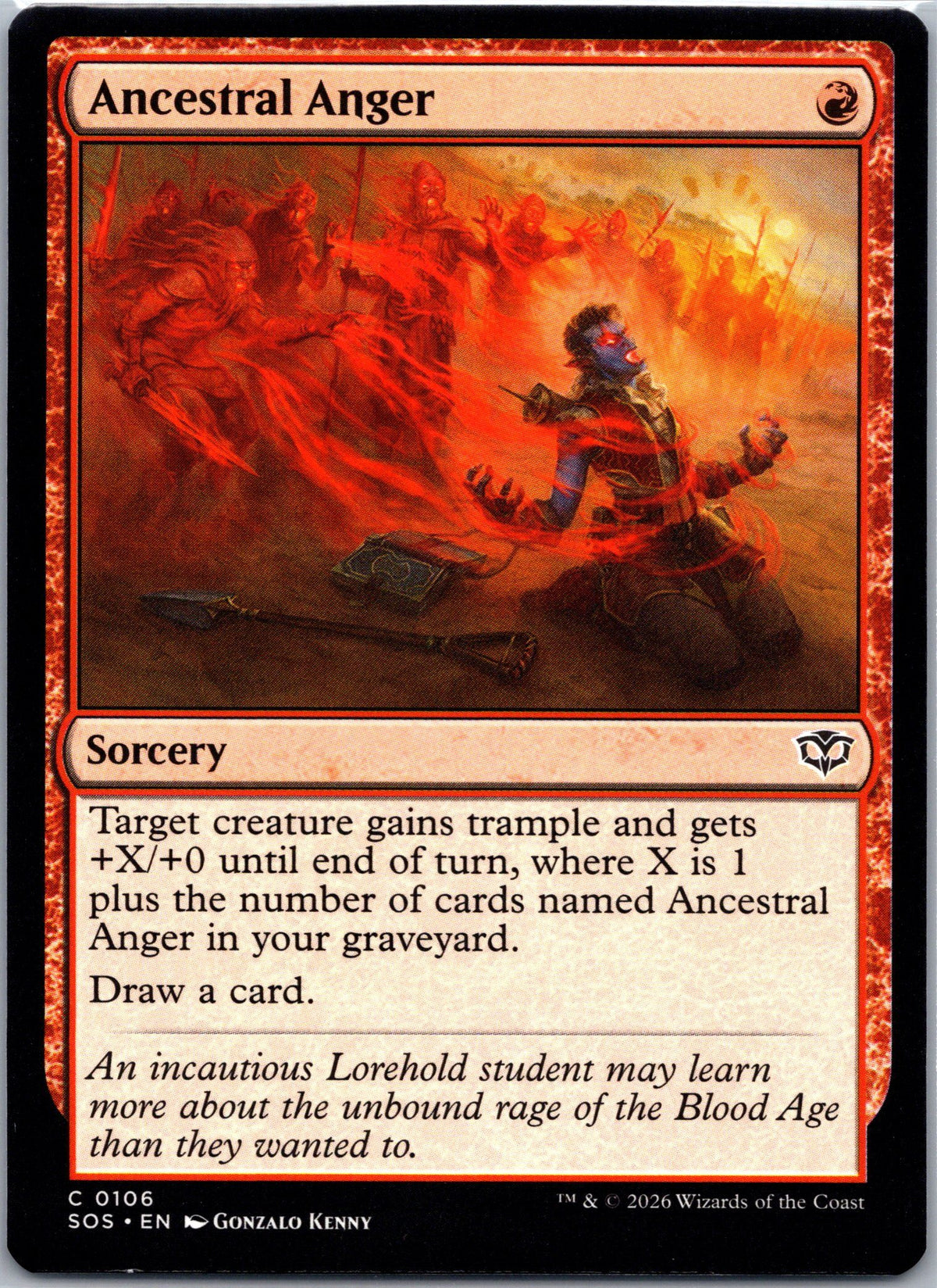 Ancestral Anger