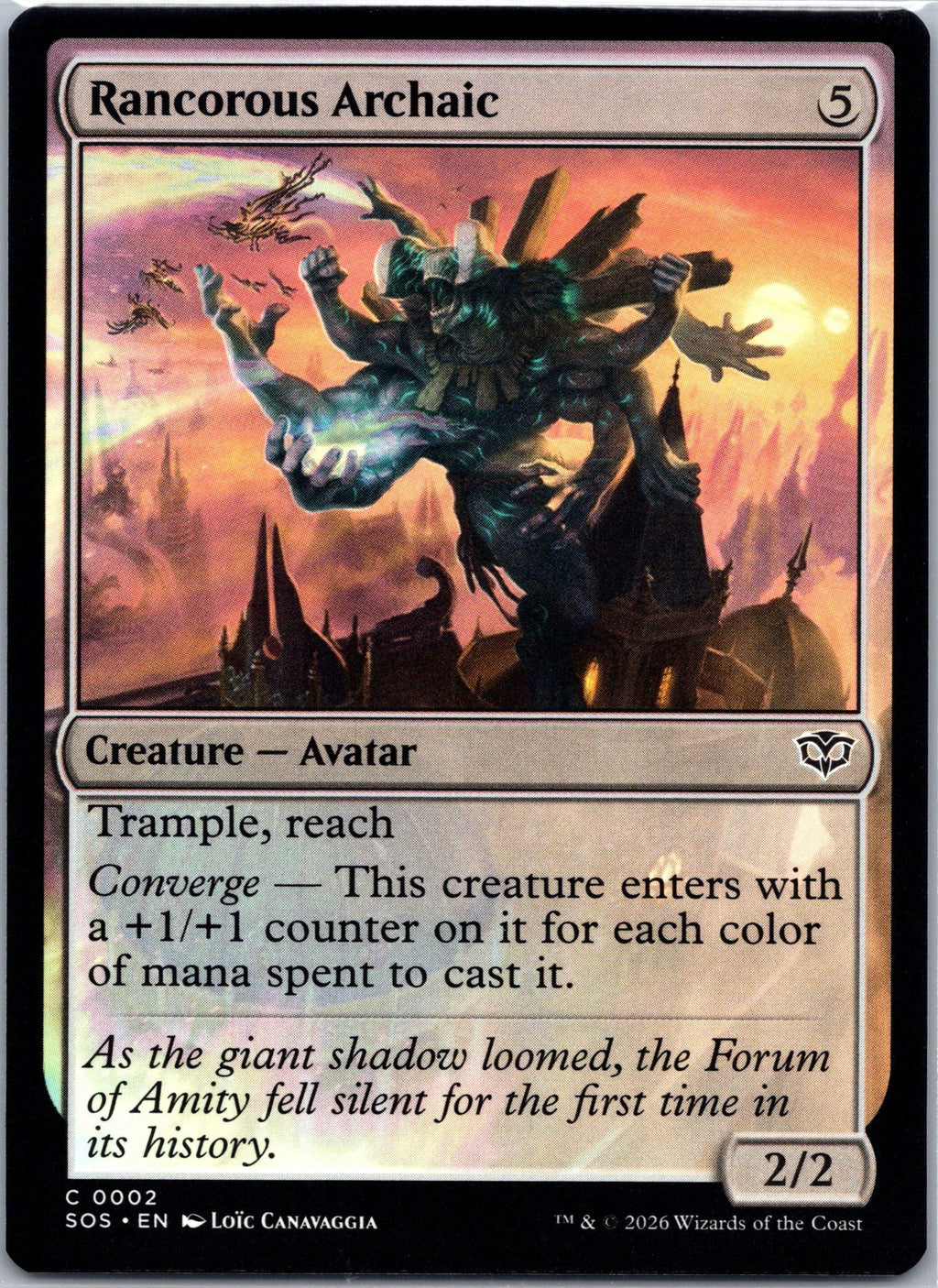 Rancorous Archaic