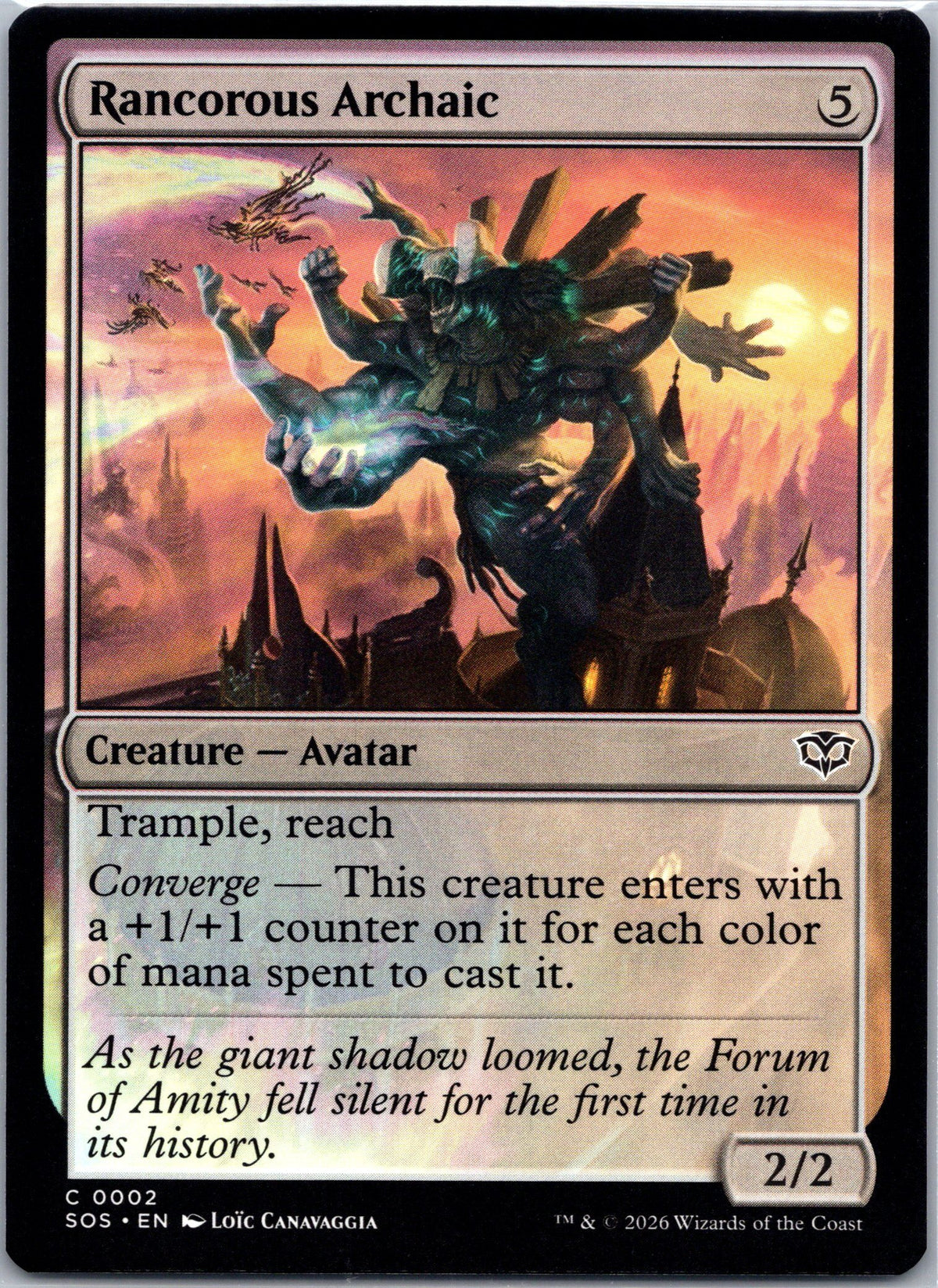 Rancorous Archaic