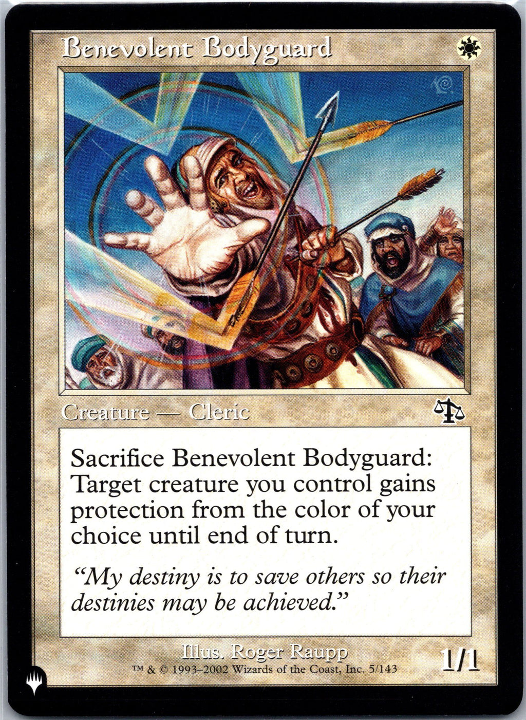 Benevolent Bodyguard