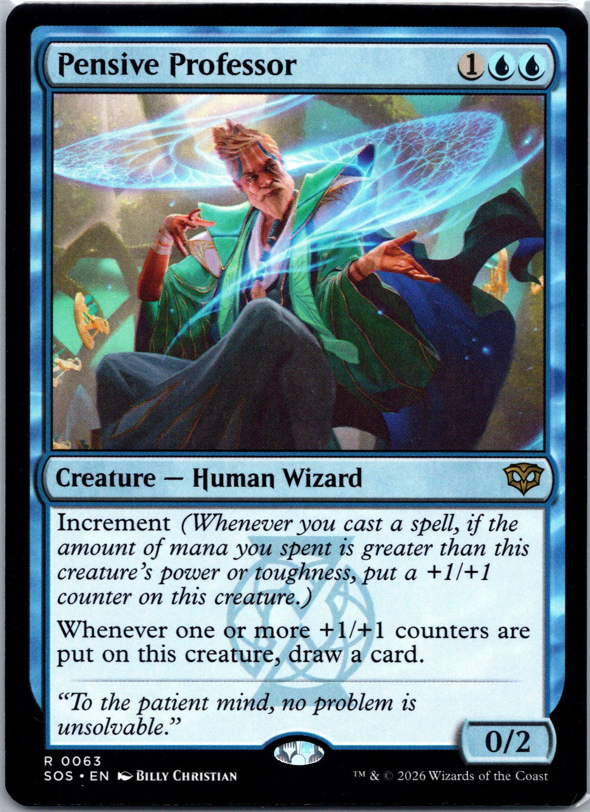 Pensive Professor