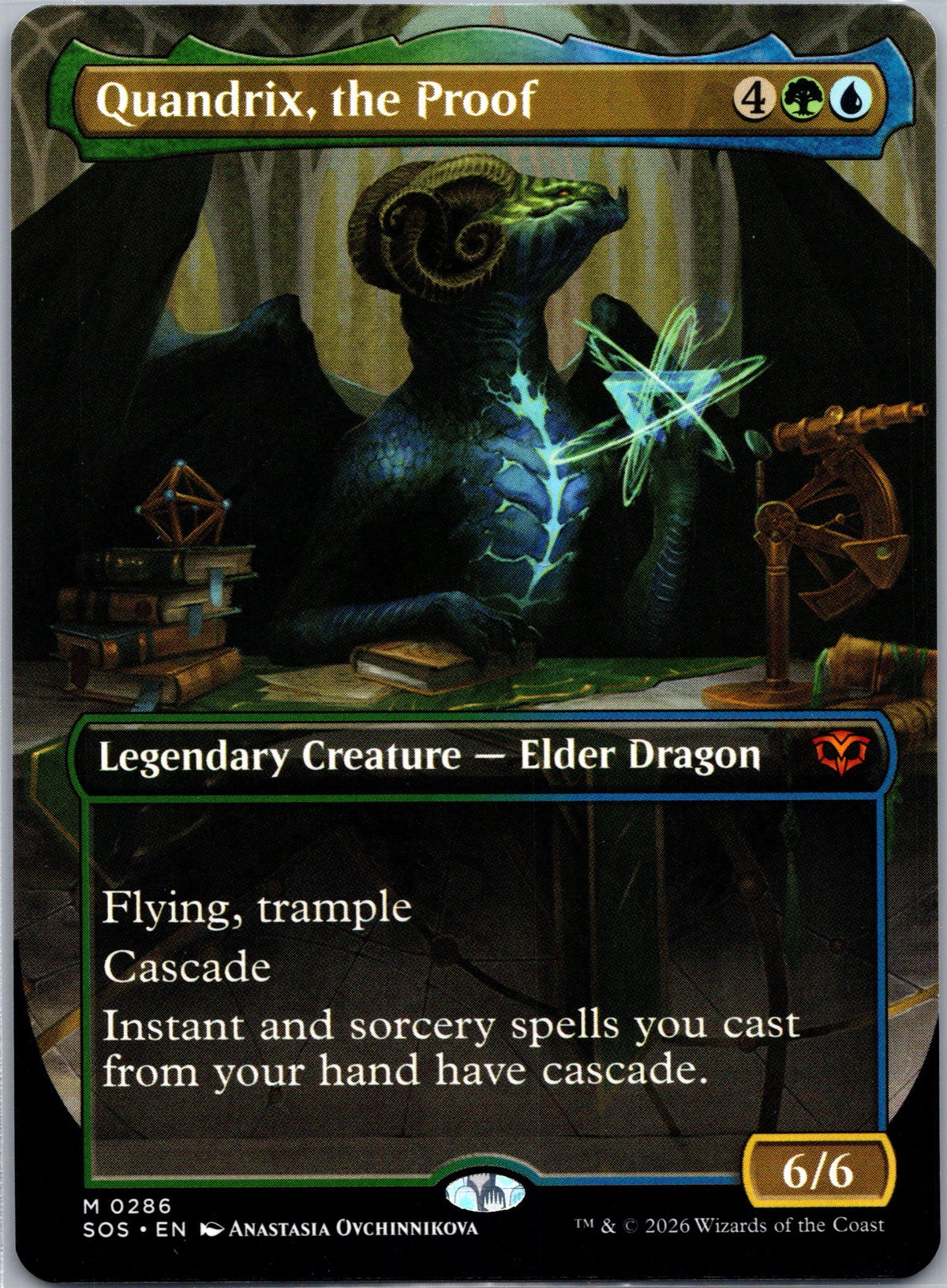 Quandrix, the Proof (Borderless)