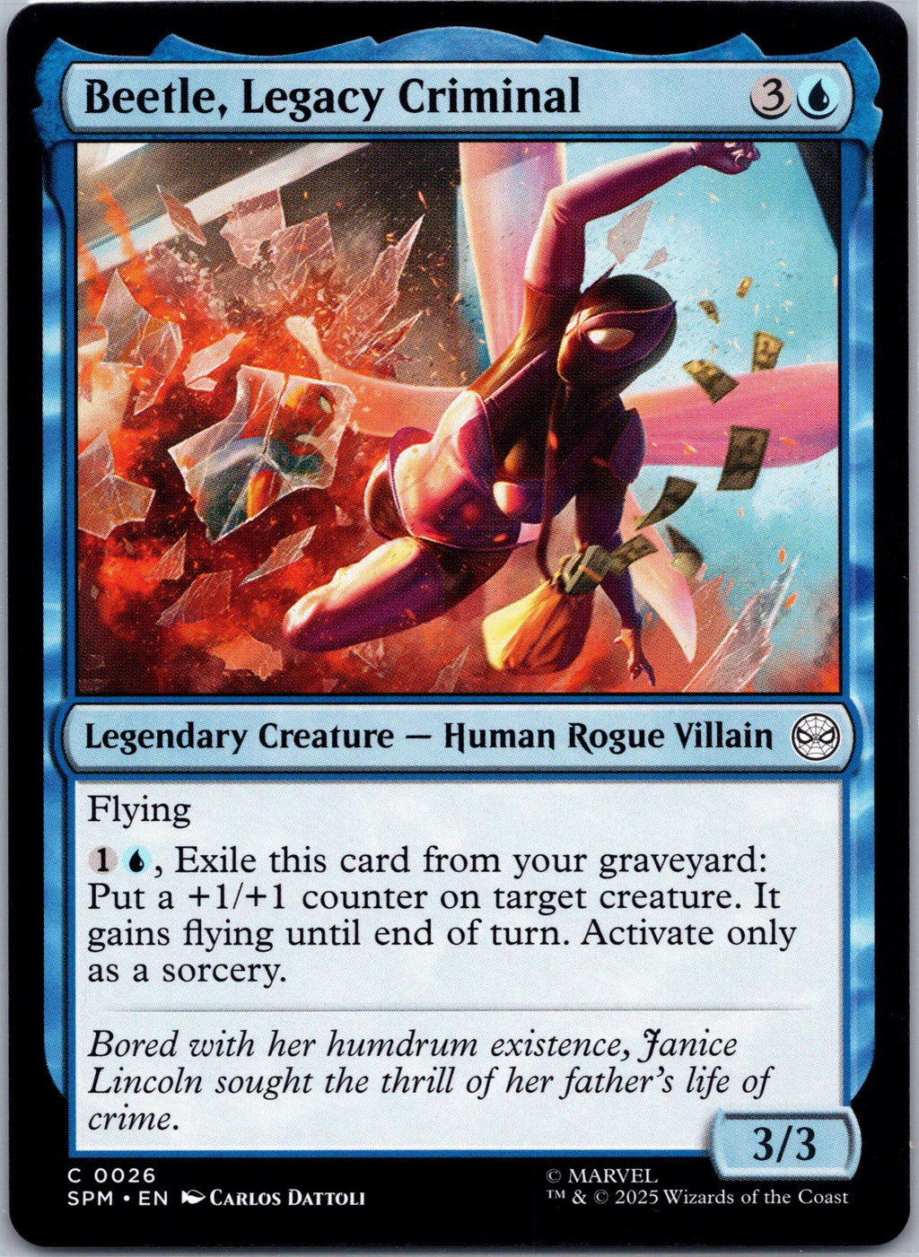 Beetle, Legacy Criminal
