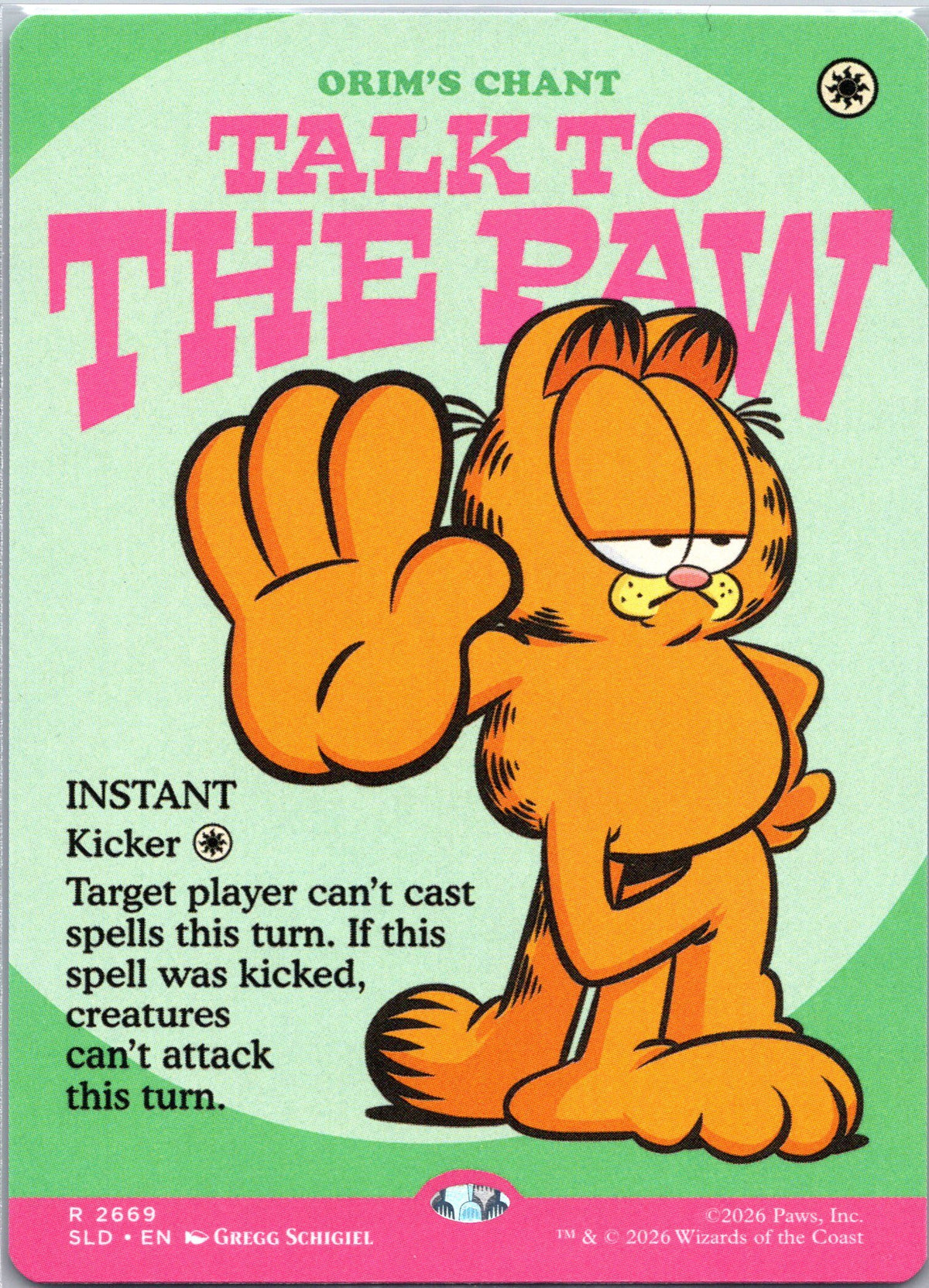 Talk to the Paw - Orim's Chant