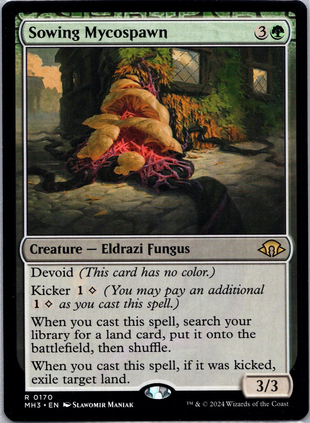 Sowing Mycospawn