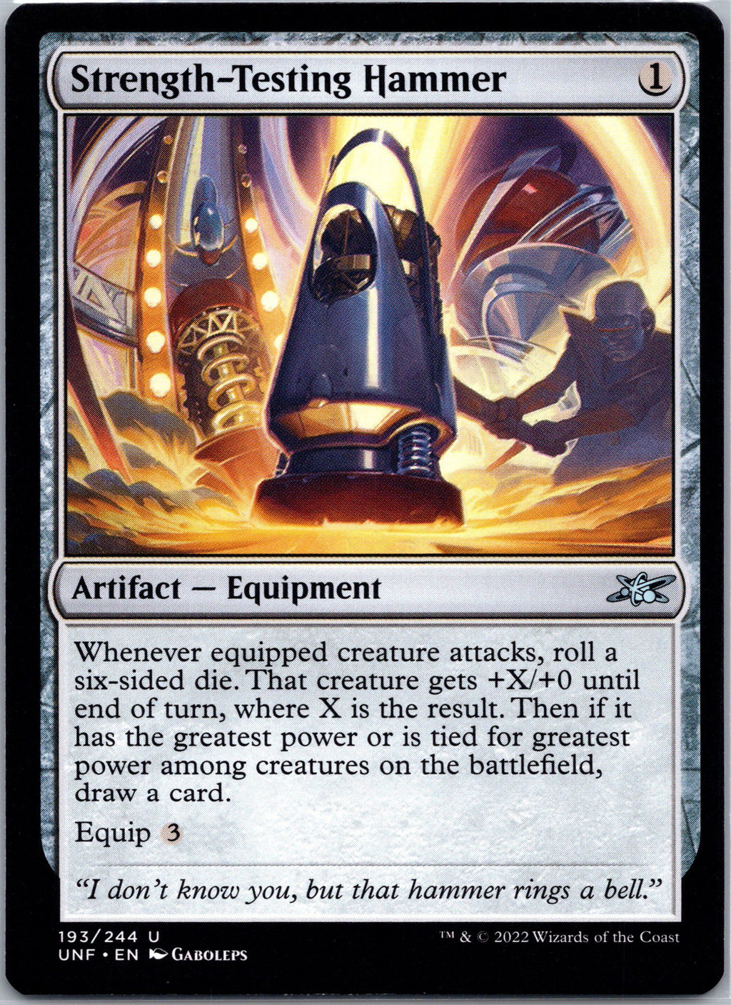 Strength-Testing Hammer