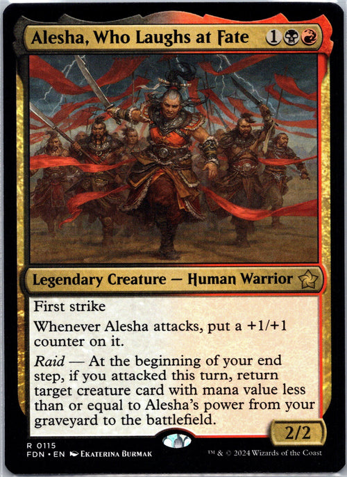 Alesha, Who Laughs at Fate