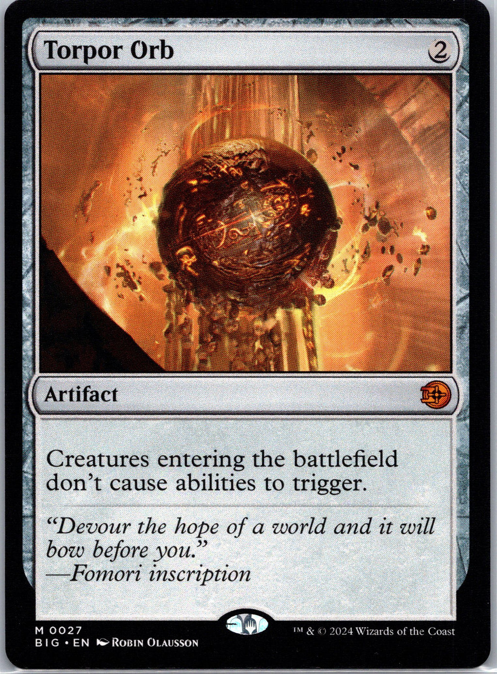 Torpor Orb