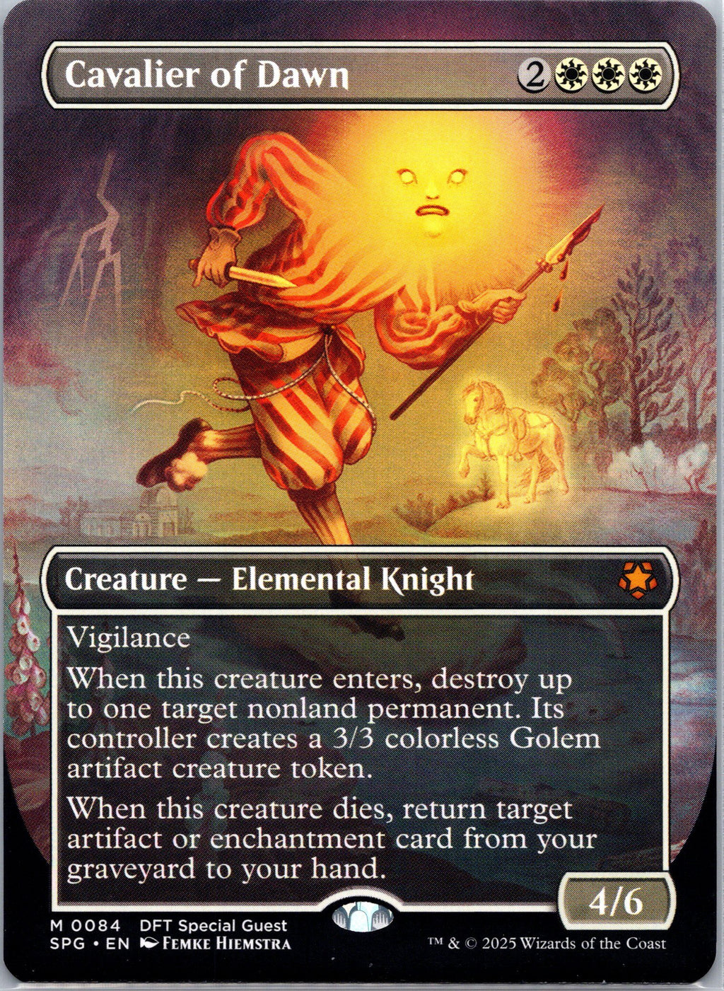Cavalier of Dawn (Borderless)