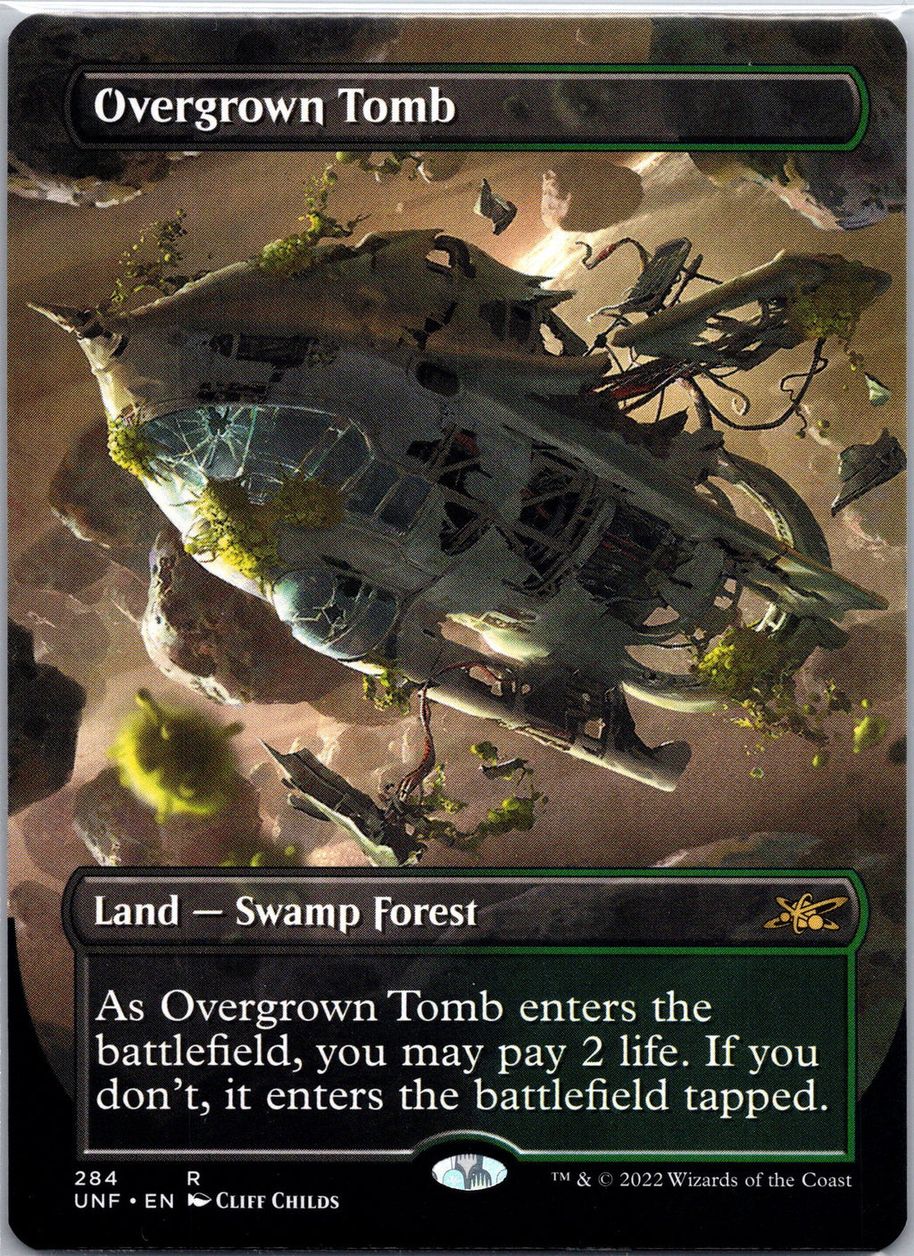 Overgrown Tomb (Borderless)