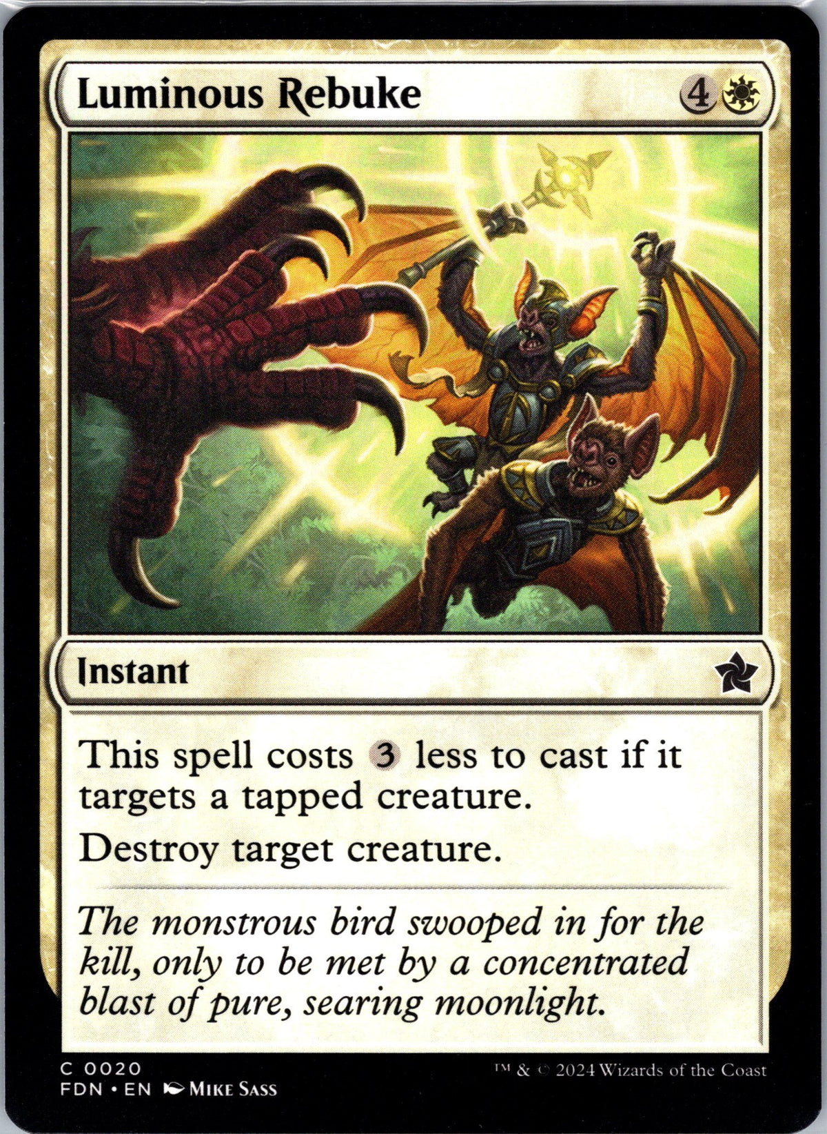 Luminous Rebuke