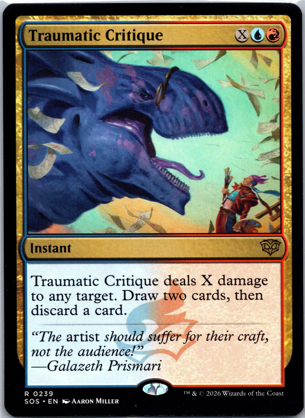 Traumatic Critique
