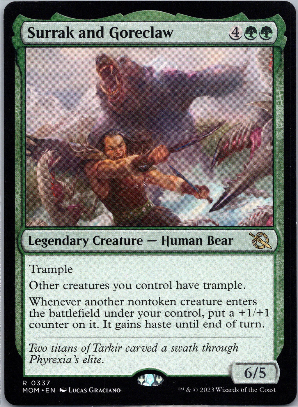 Surrak and Goreclaw