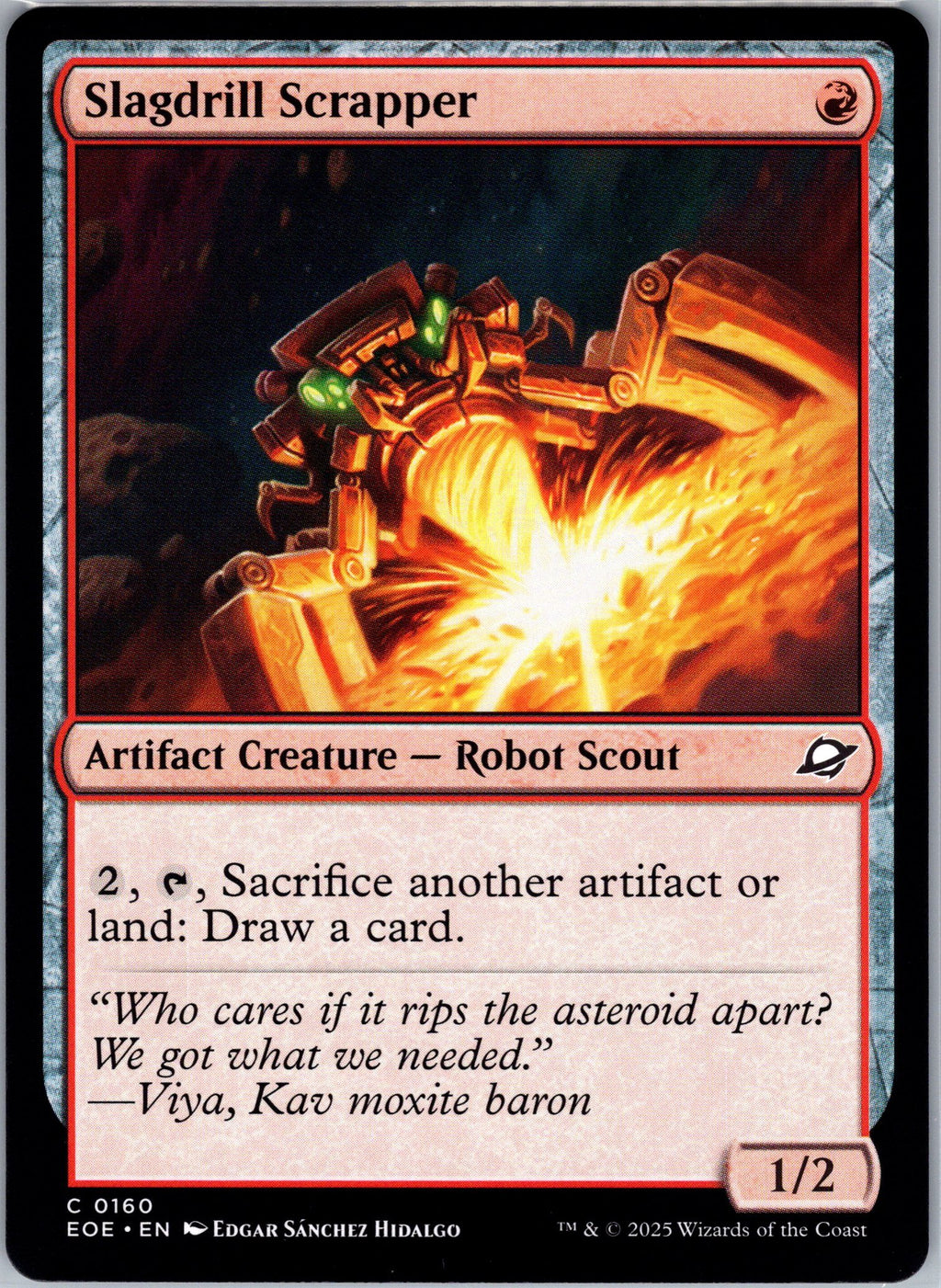 Slagdrill Scrapper