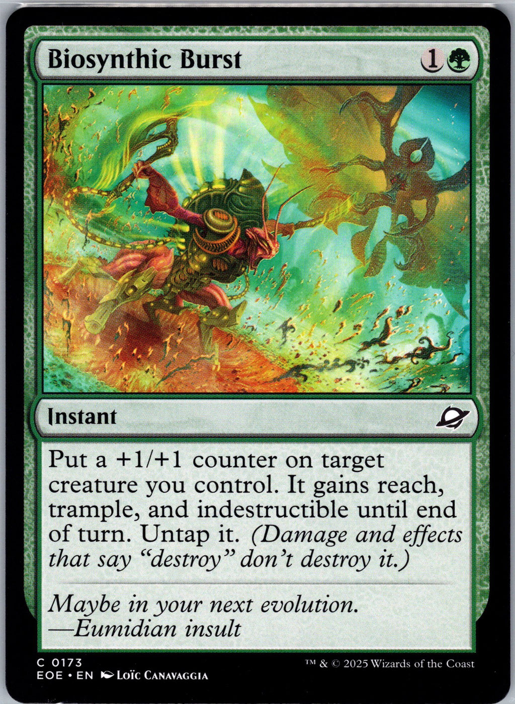 Biosynthic Burst