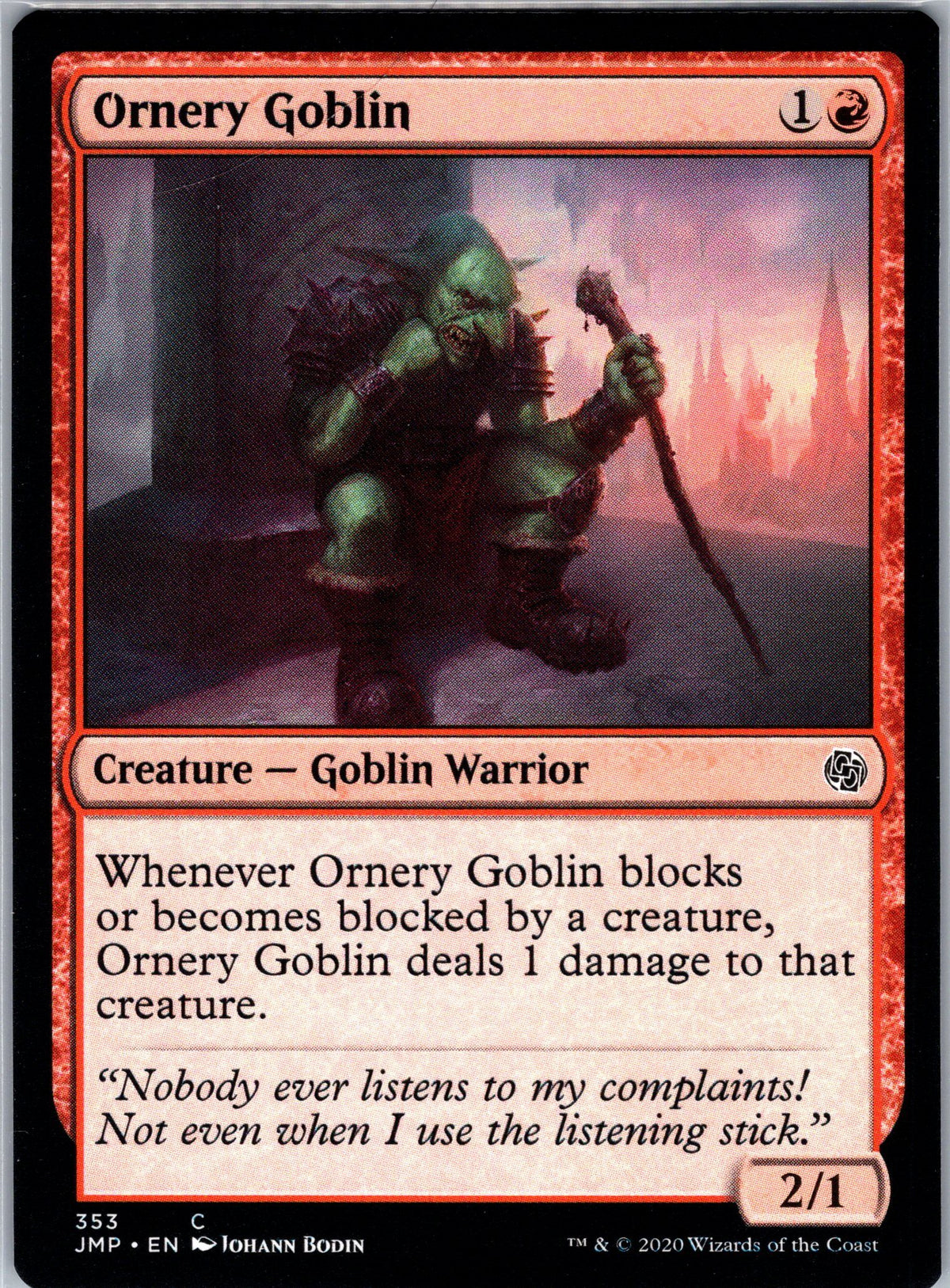 Ornery Goblin