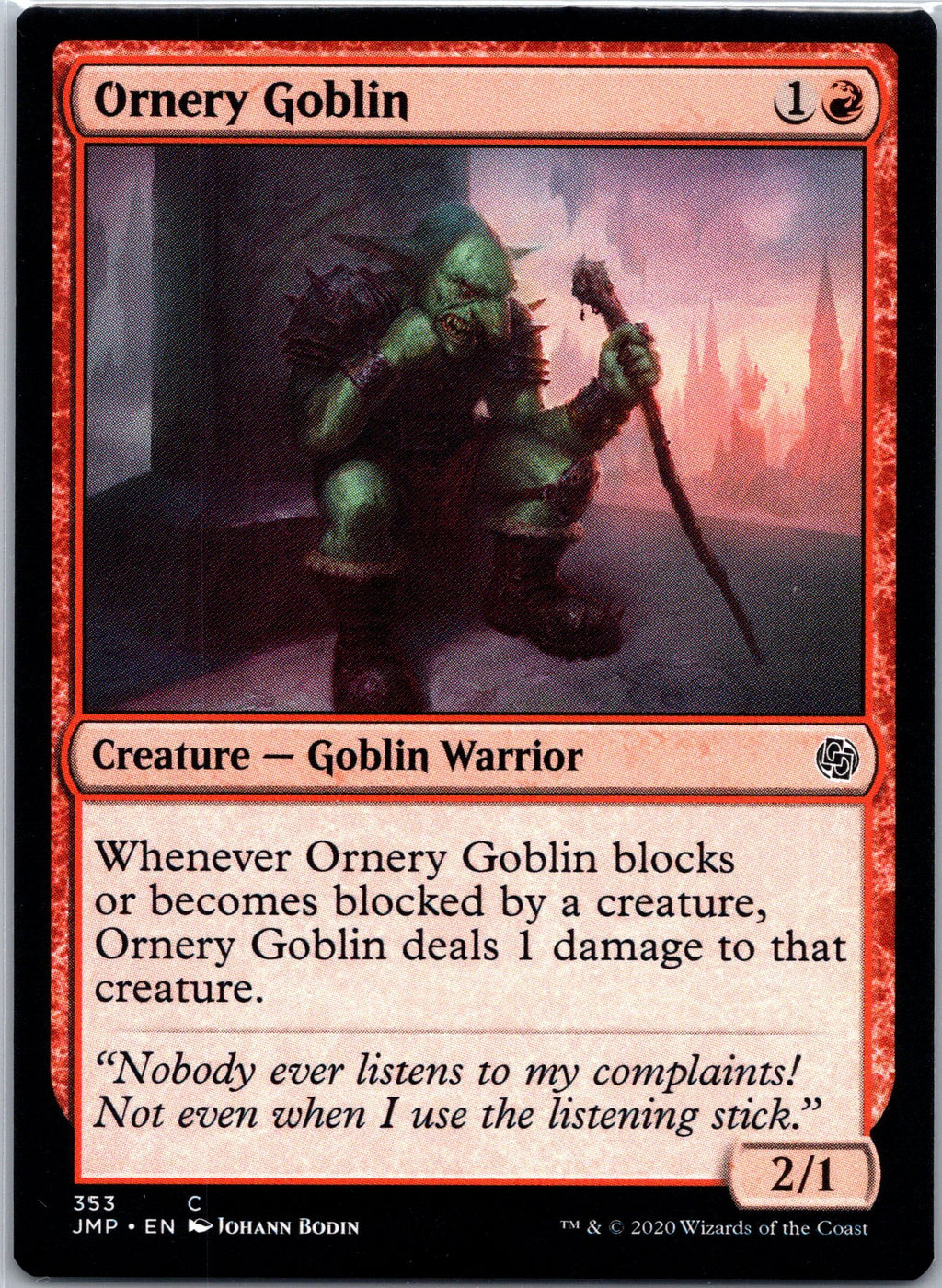 Ornery Goblin