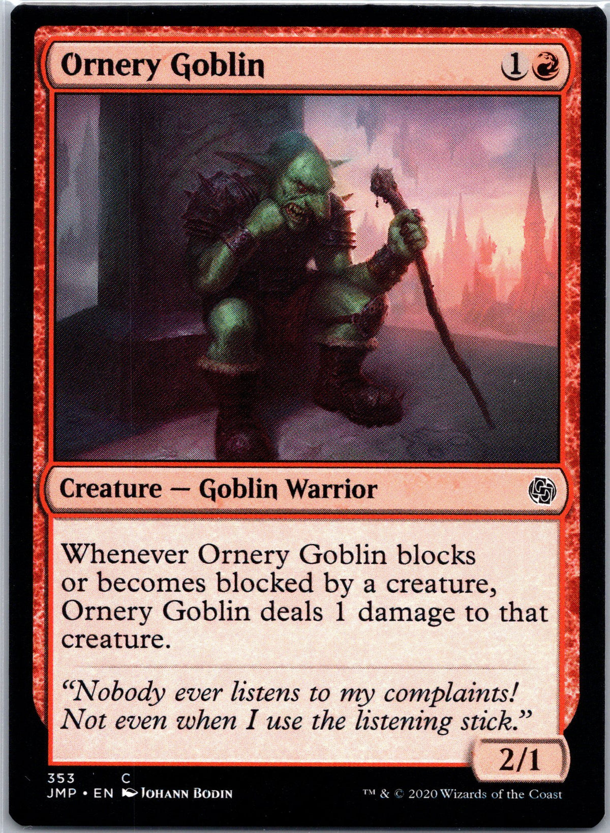 Ornery Goblin