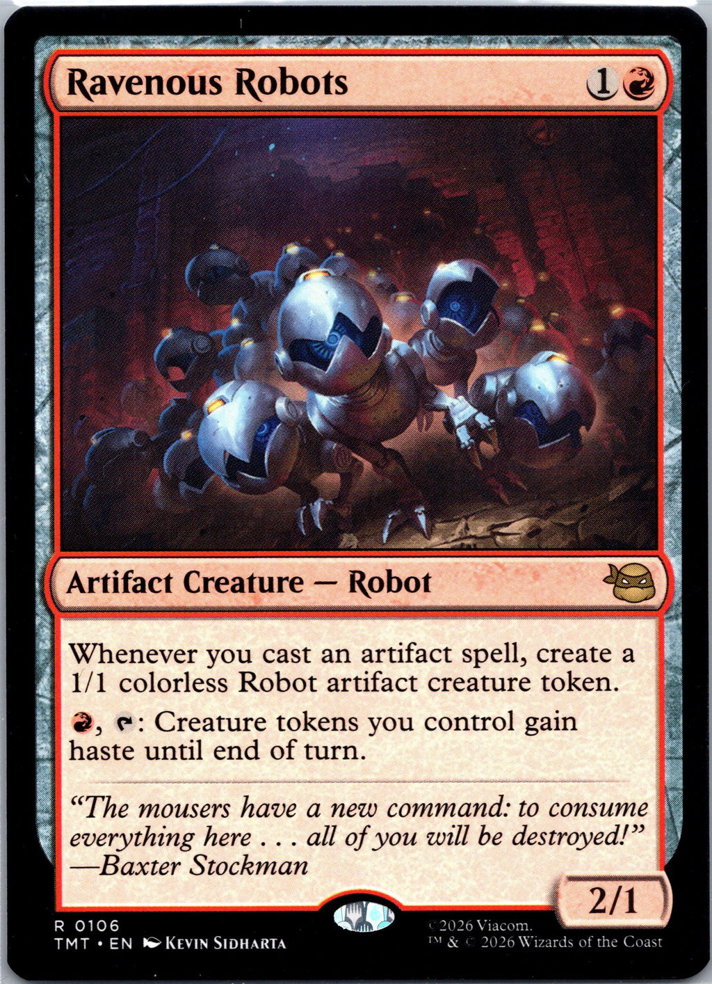 Ravenous Robots