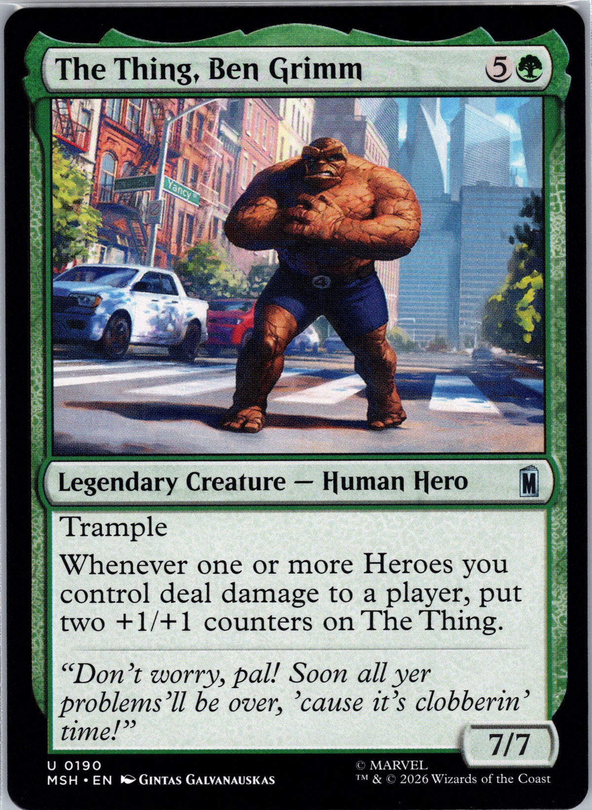 The Thing, Ben Grimm