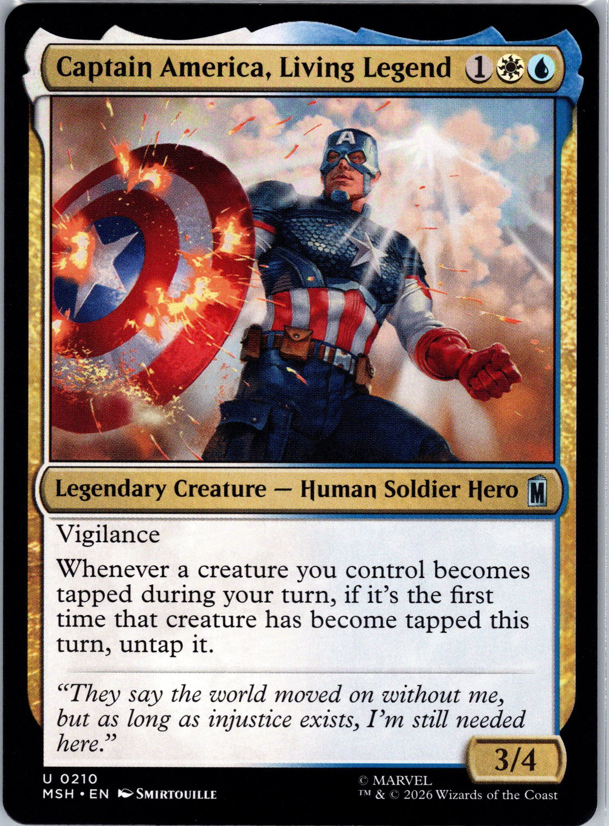 Captain America, Living Legend
