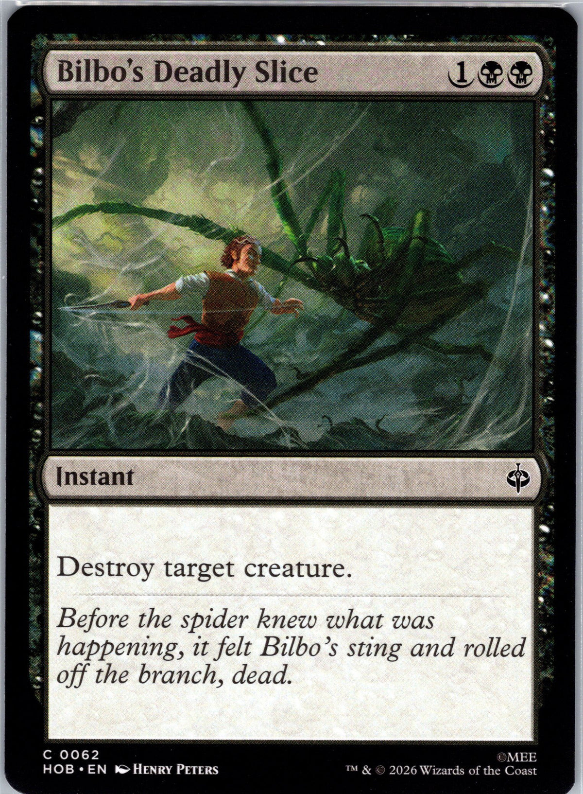 Bilbo's Deadly Slice