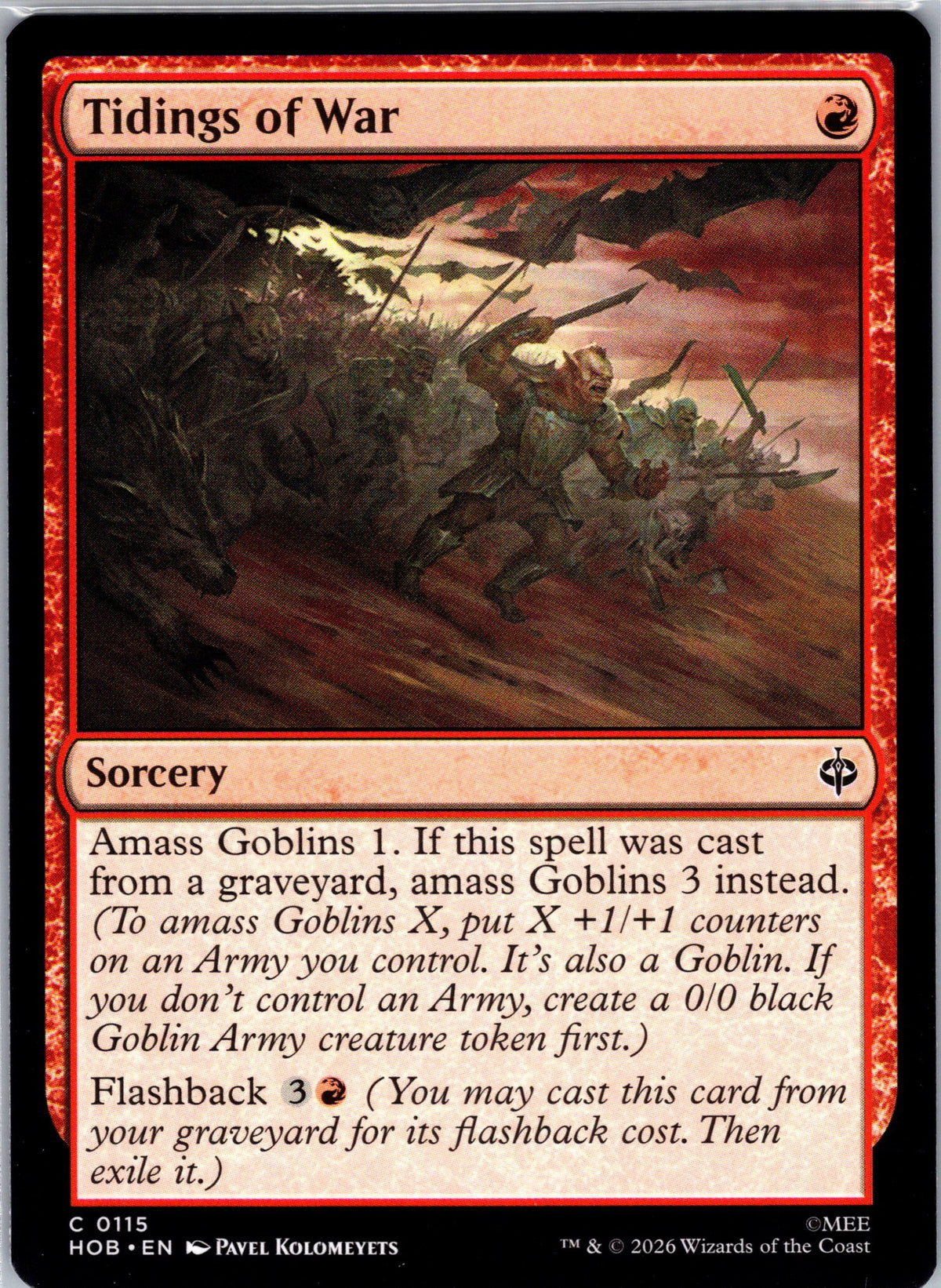 Tidings of War