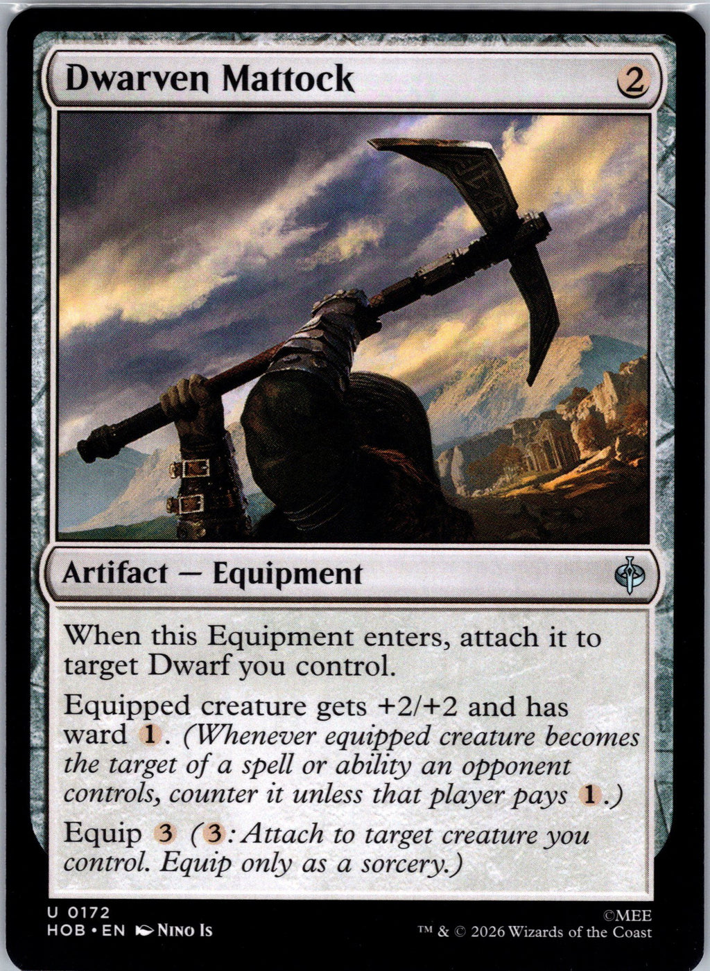 Dwarven Mattock