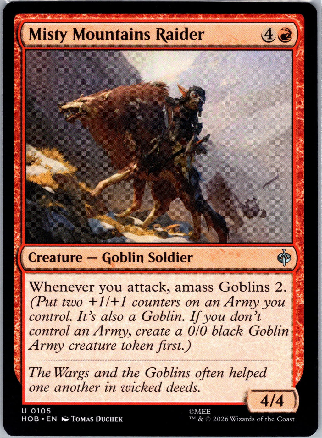 Misty Mountains Raider