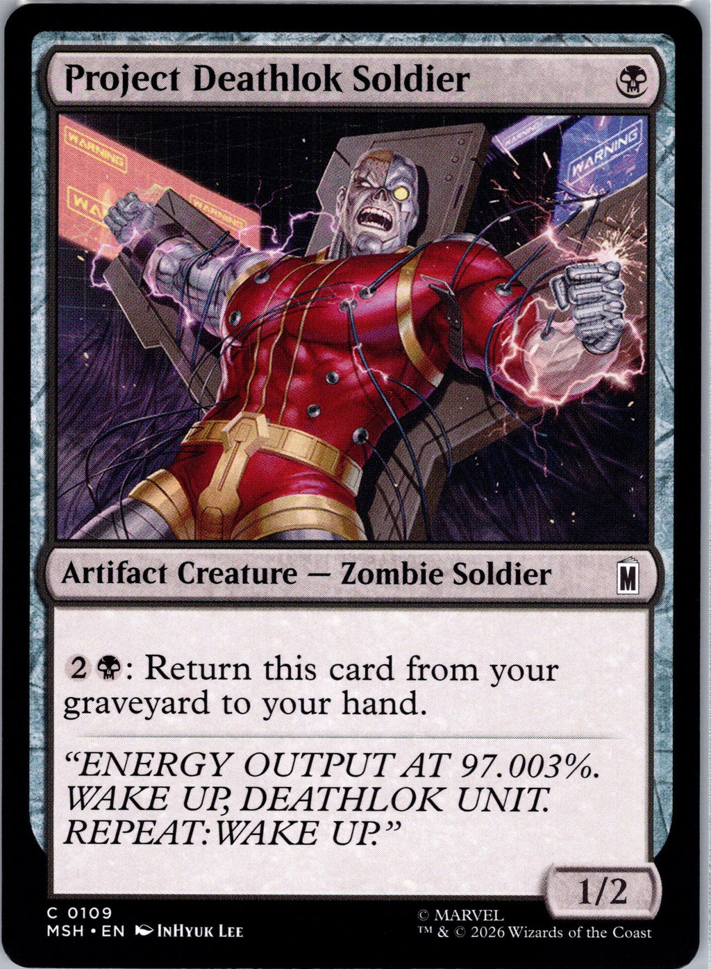 Project Deathlok Soldier