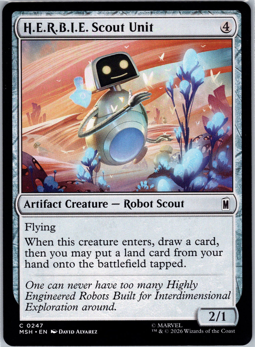 H.E.R.B.I.E. Scout Unit